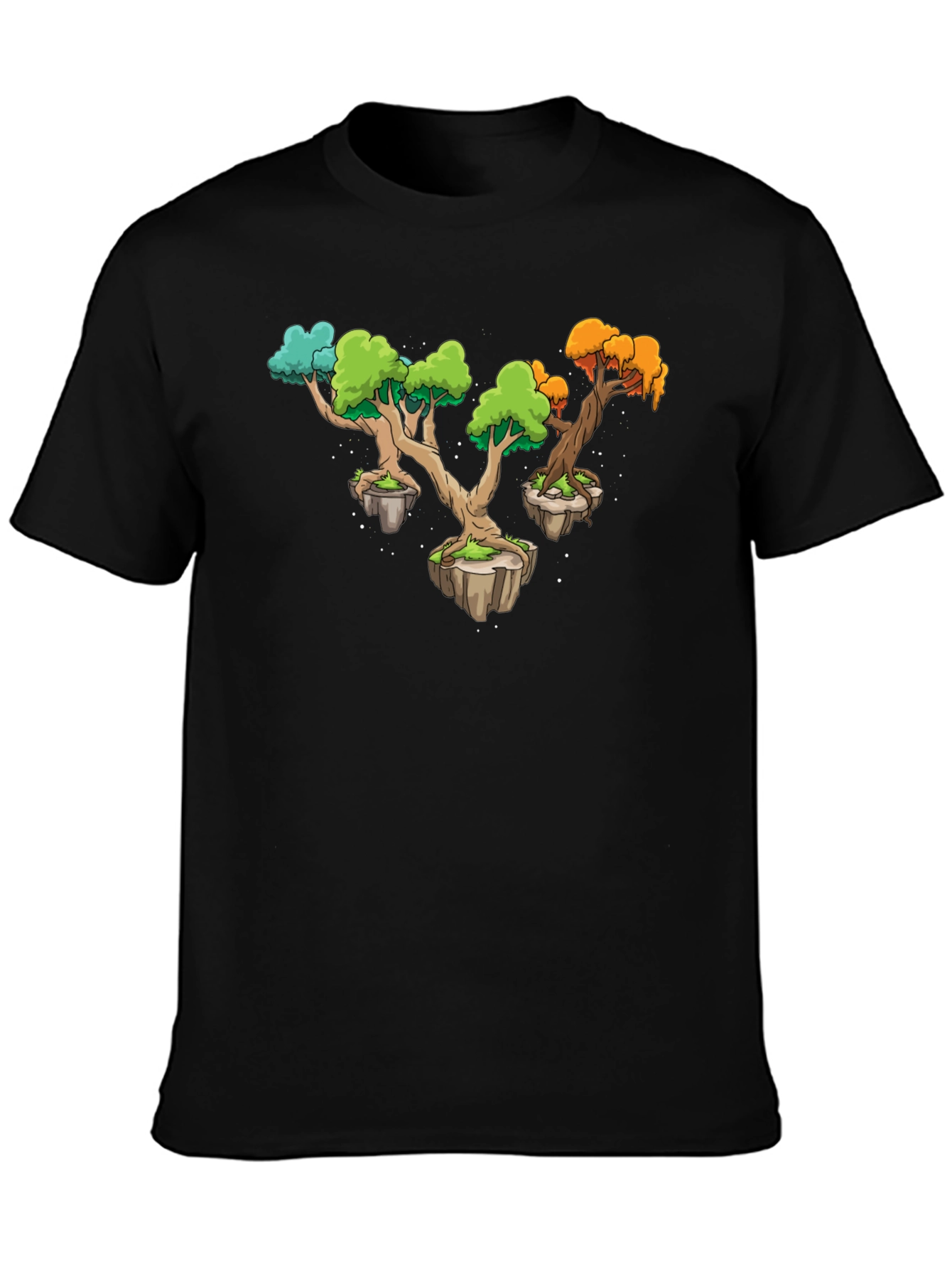 Fantasy Tree Island Graphic Tee