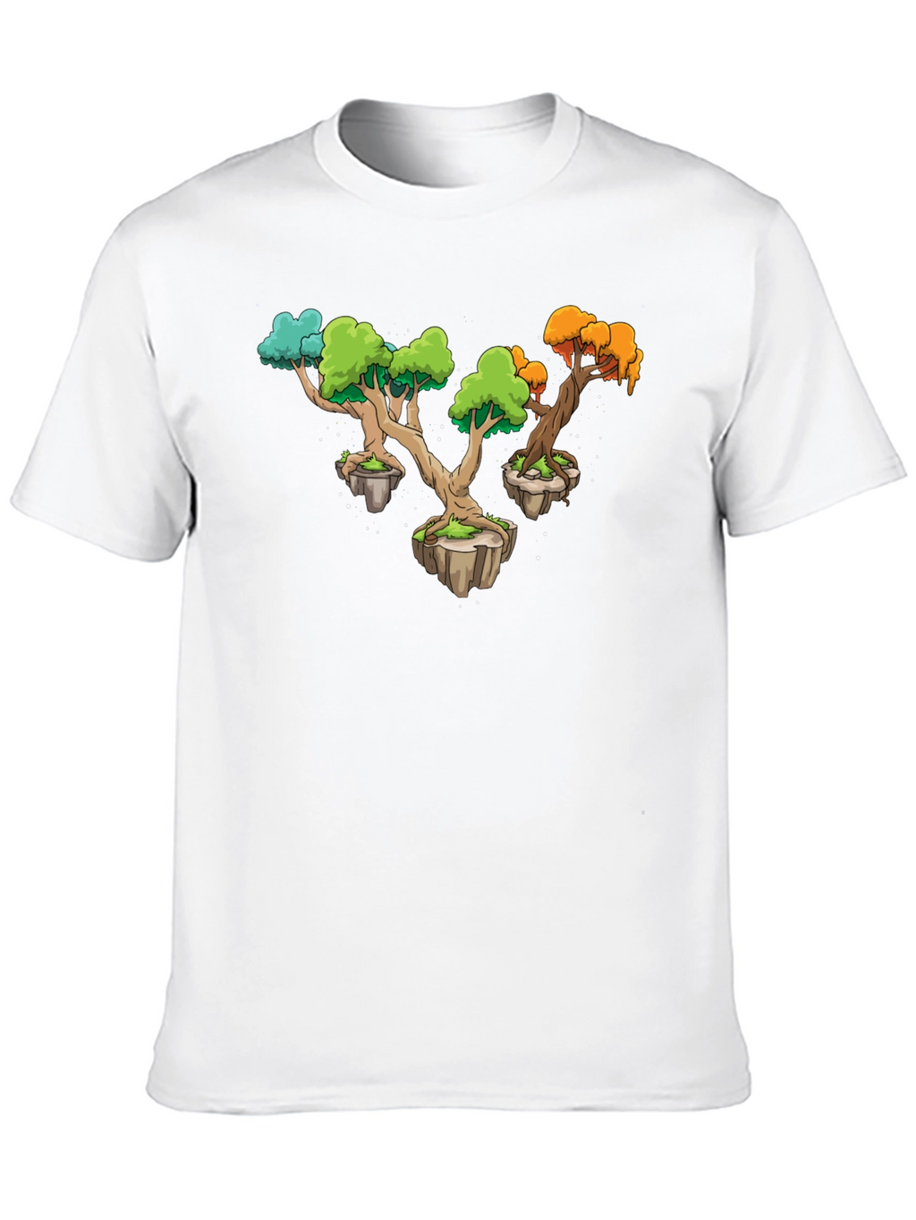 Fantasy Tree Island Graphic Tee