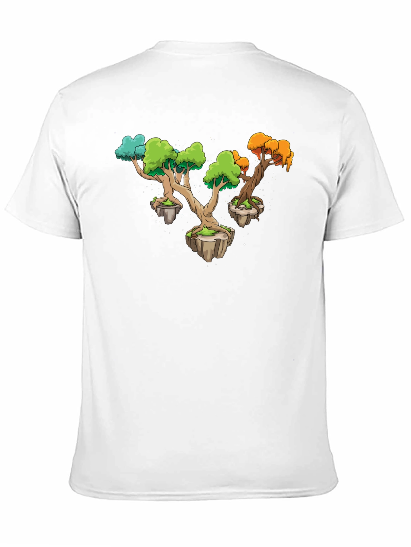 Fantasy Tree Island Graphic Tee