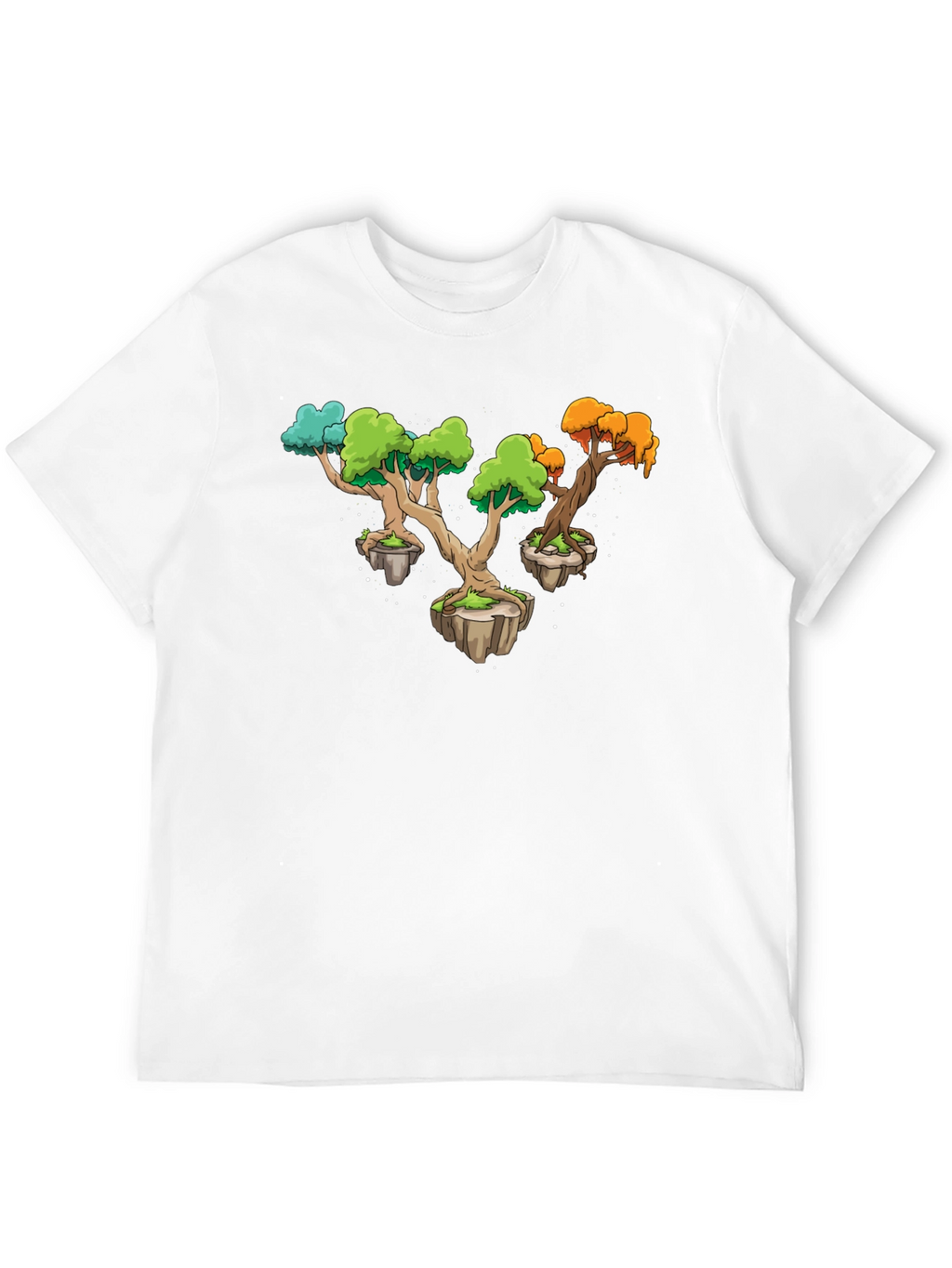 Fantasy Tree Island Graphic Tee