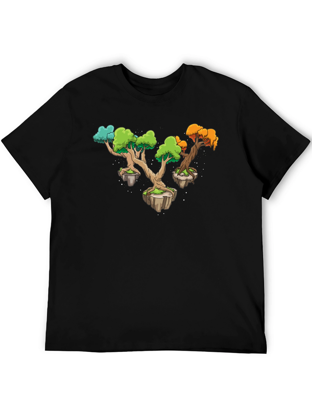 Fantasy Tree Island Graphic Tee