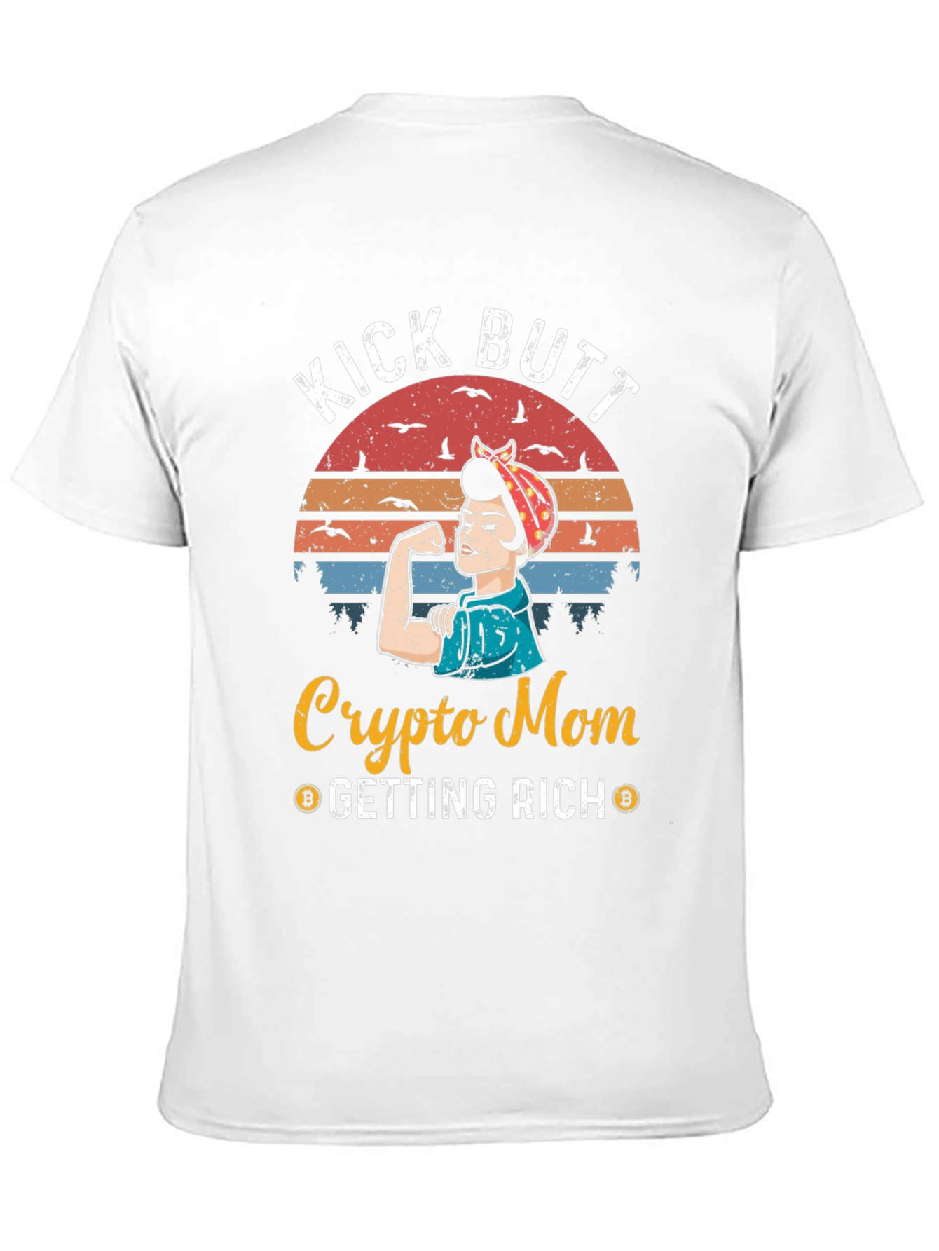 Crypto Mom Kick Butt T-Shirt