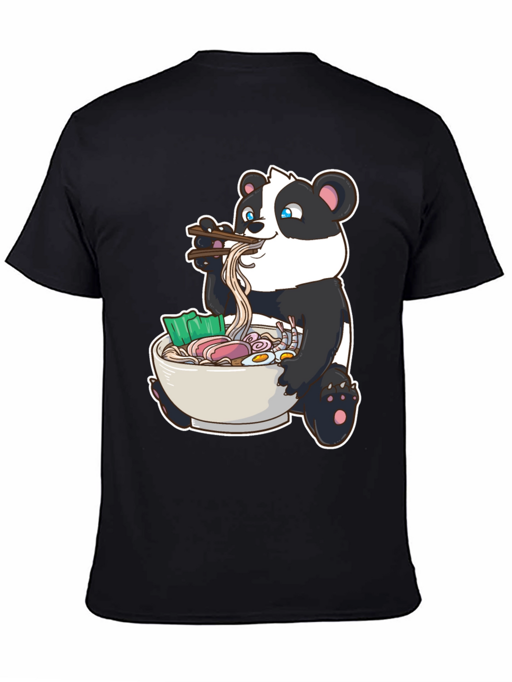 Panda Ramen T-Shirt - Cute Anime Foodie Tee