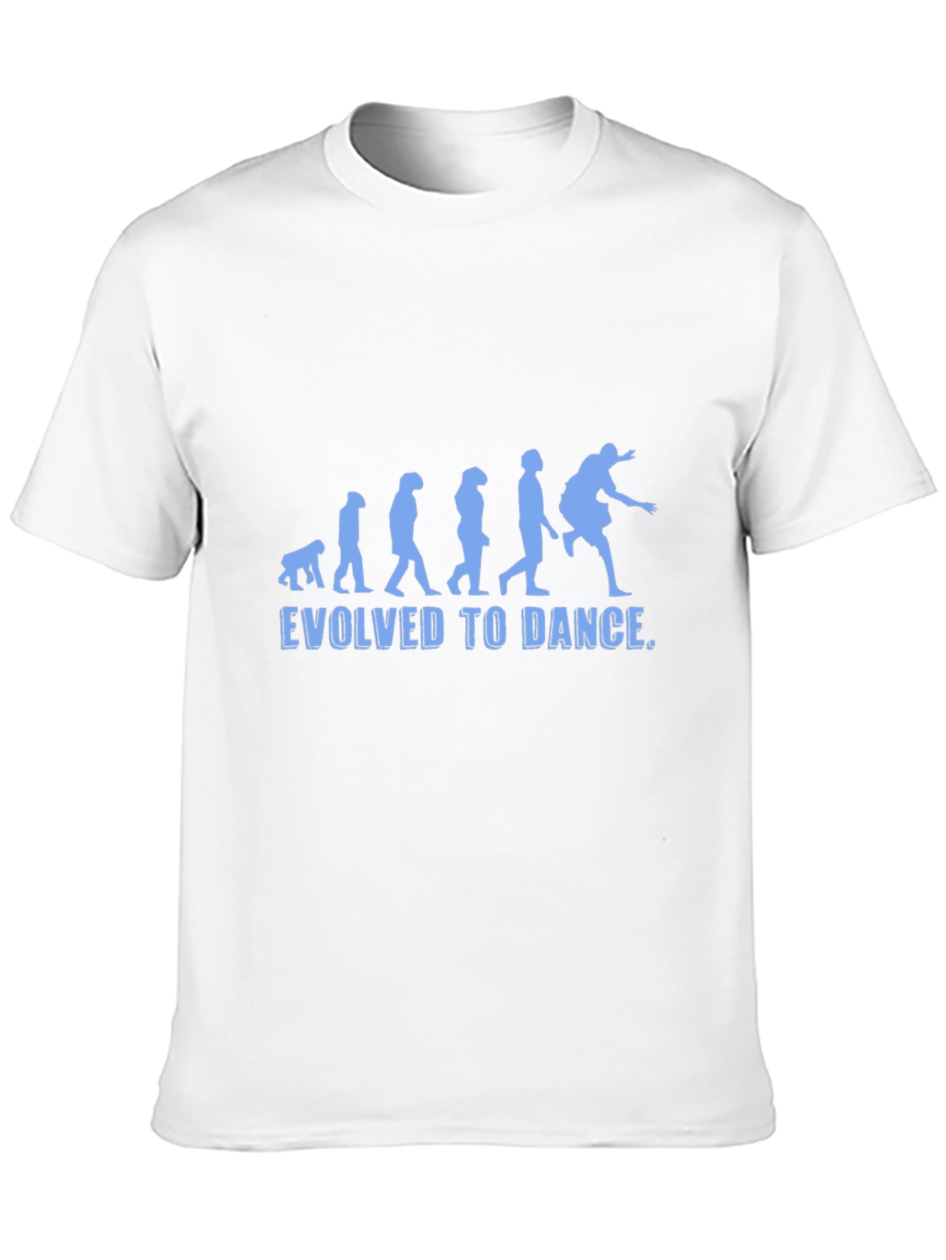 Evolved to Dance Graphic Tee - Black Cotton T-Shirt