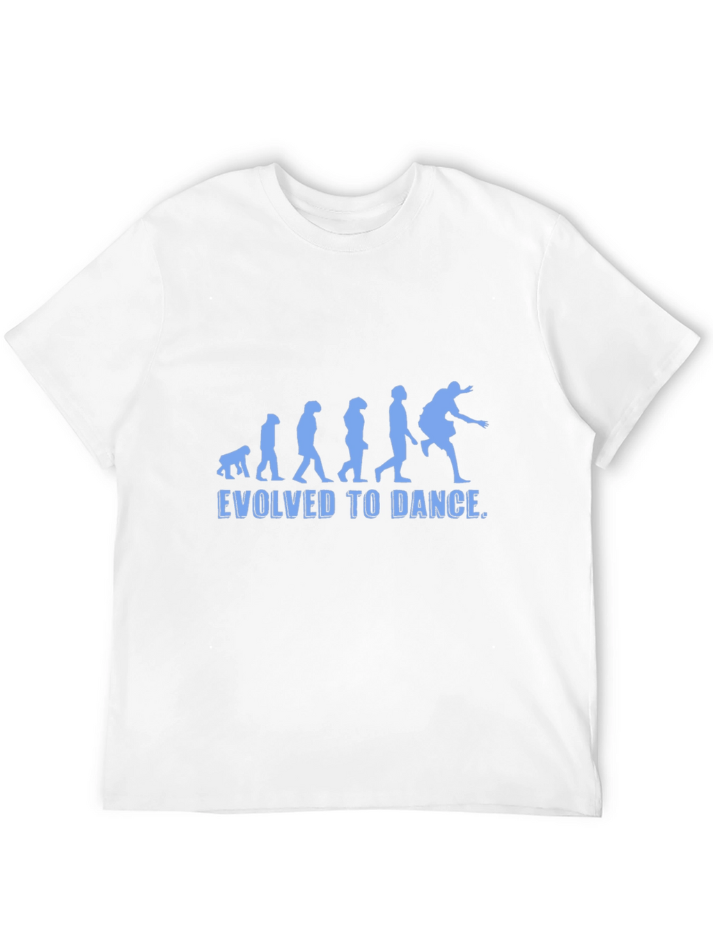 Evolved to Dance Graphic Tee - Black Cotton T-Shirt