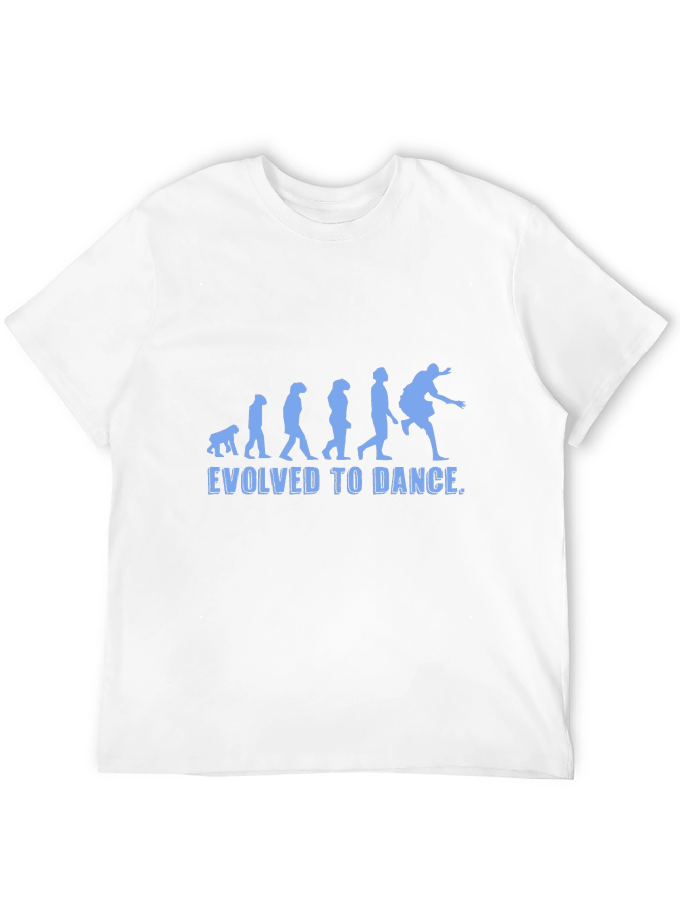 Evolved to Dance Graphic Tee - Black Cotton T-Shirt