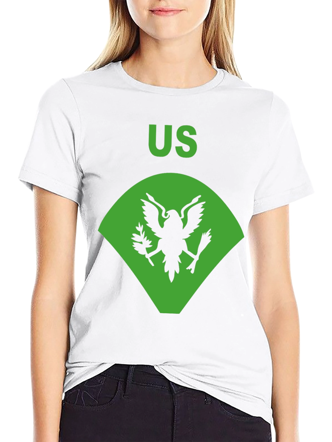 US Eagle Graphic Tee - Military Pride