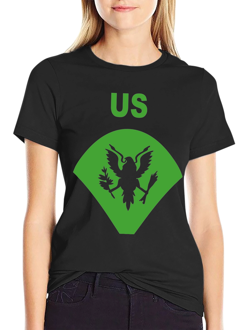 US Eagle Graphic Tee - Military Pride