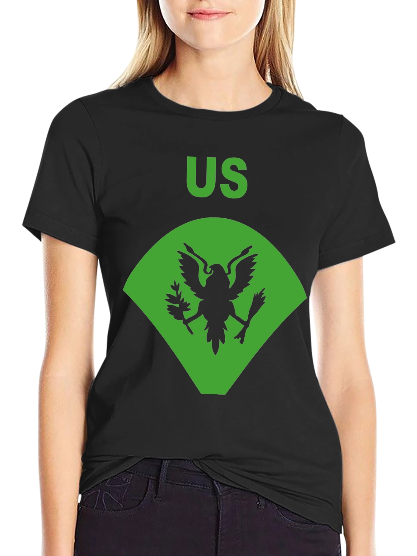 US Eagle Graphic Tee - Military Pride