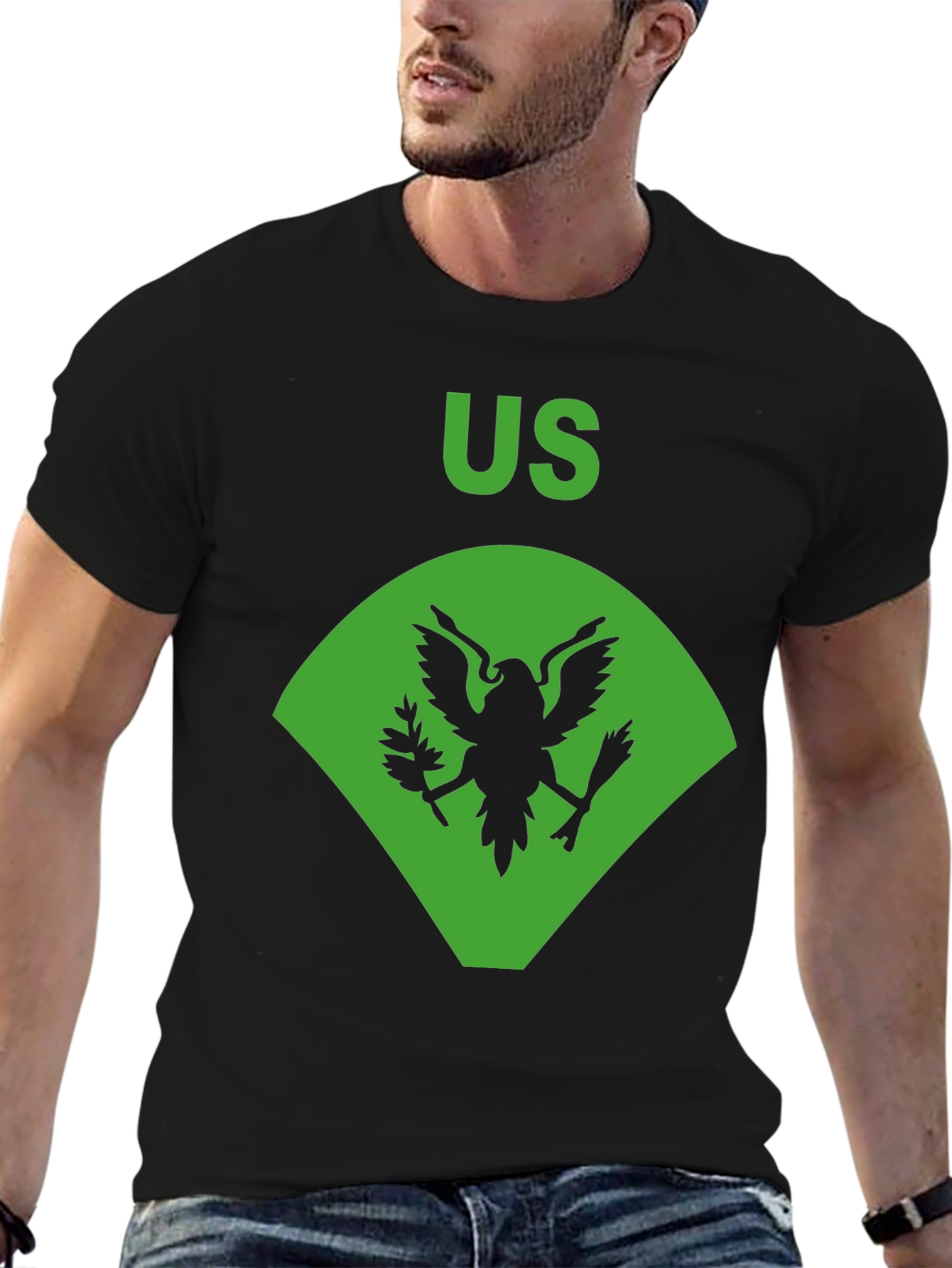 US Eagle Graphic Tee - Military Pride