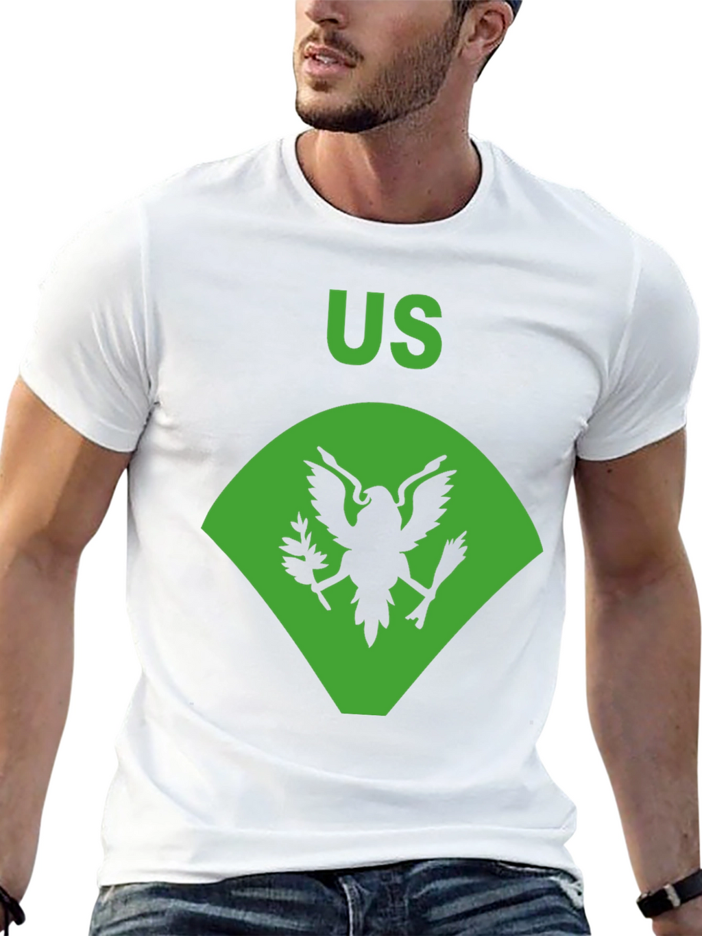 US Eagle Graphic Tee - Military Pride