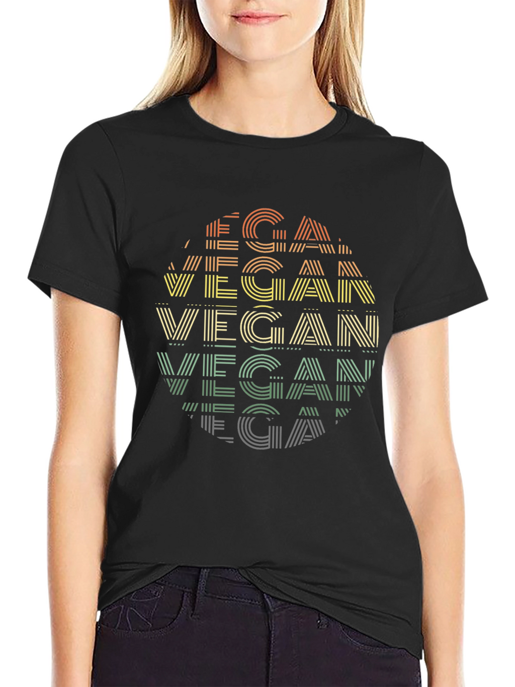 Retro Vegan Graphic Tee - Unisex