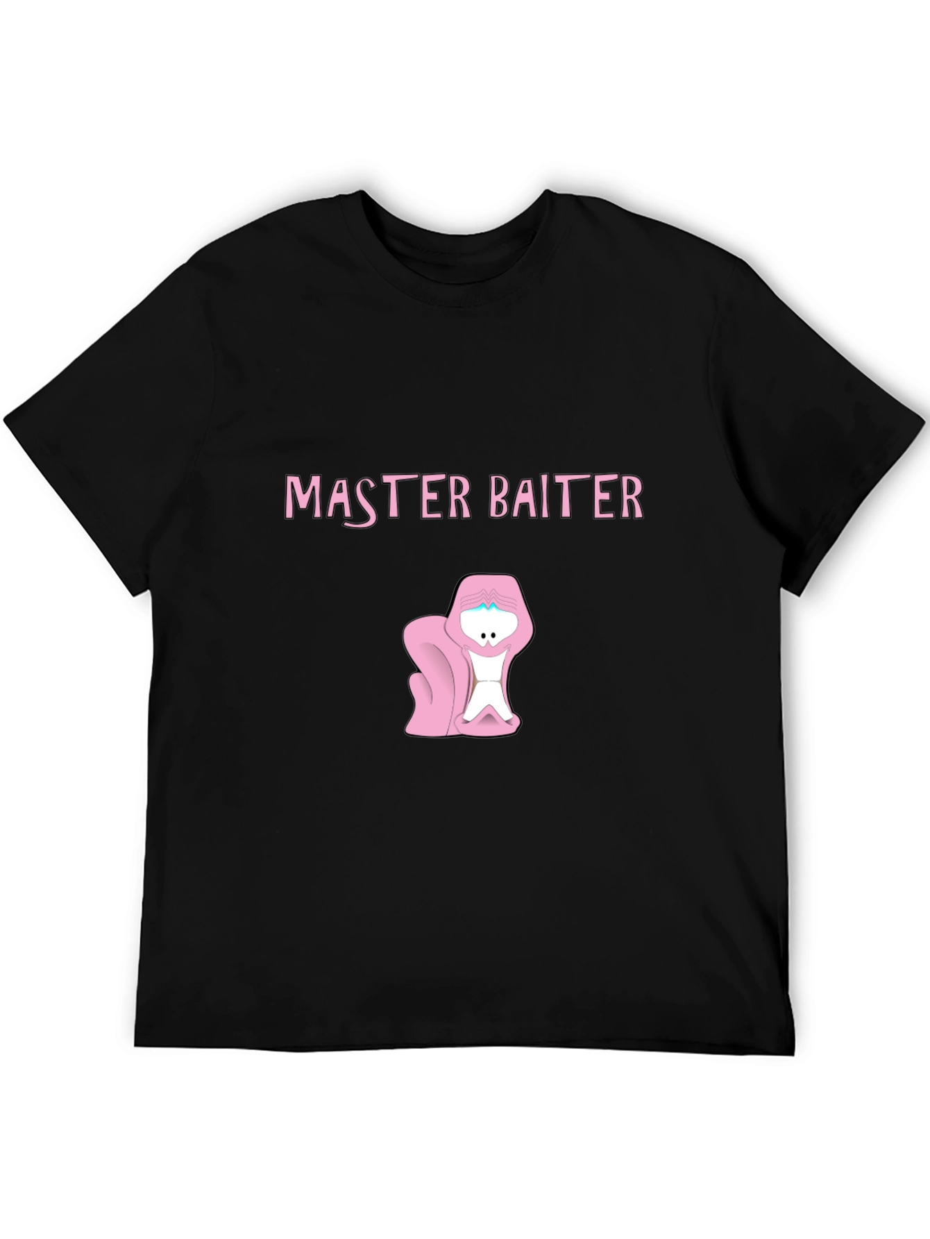 Master Baiter Funny Novelty Graphic Tee