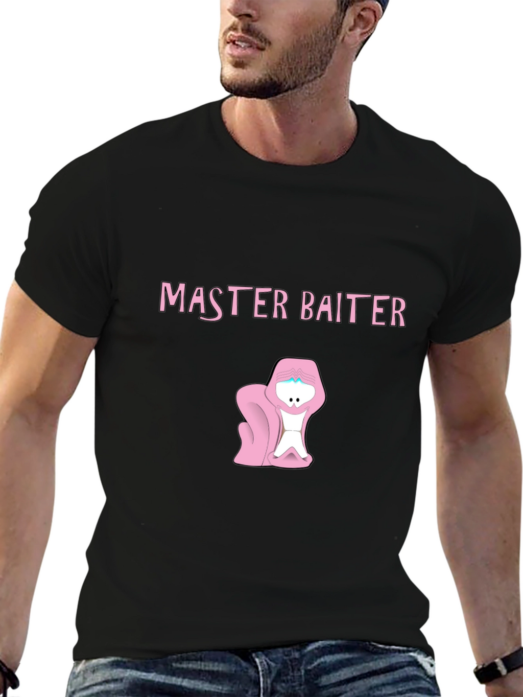 Master Baiter Funny Novelty Graphic Tee