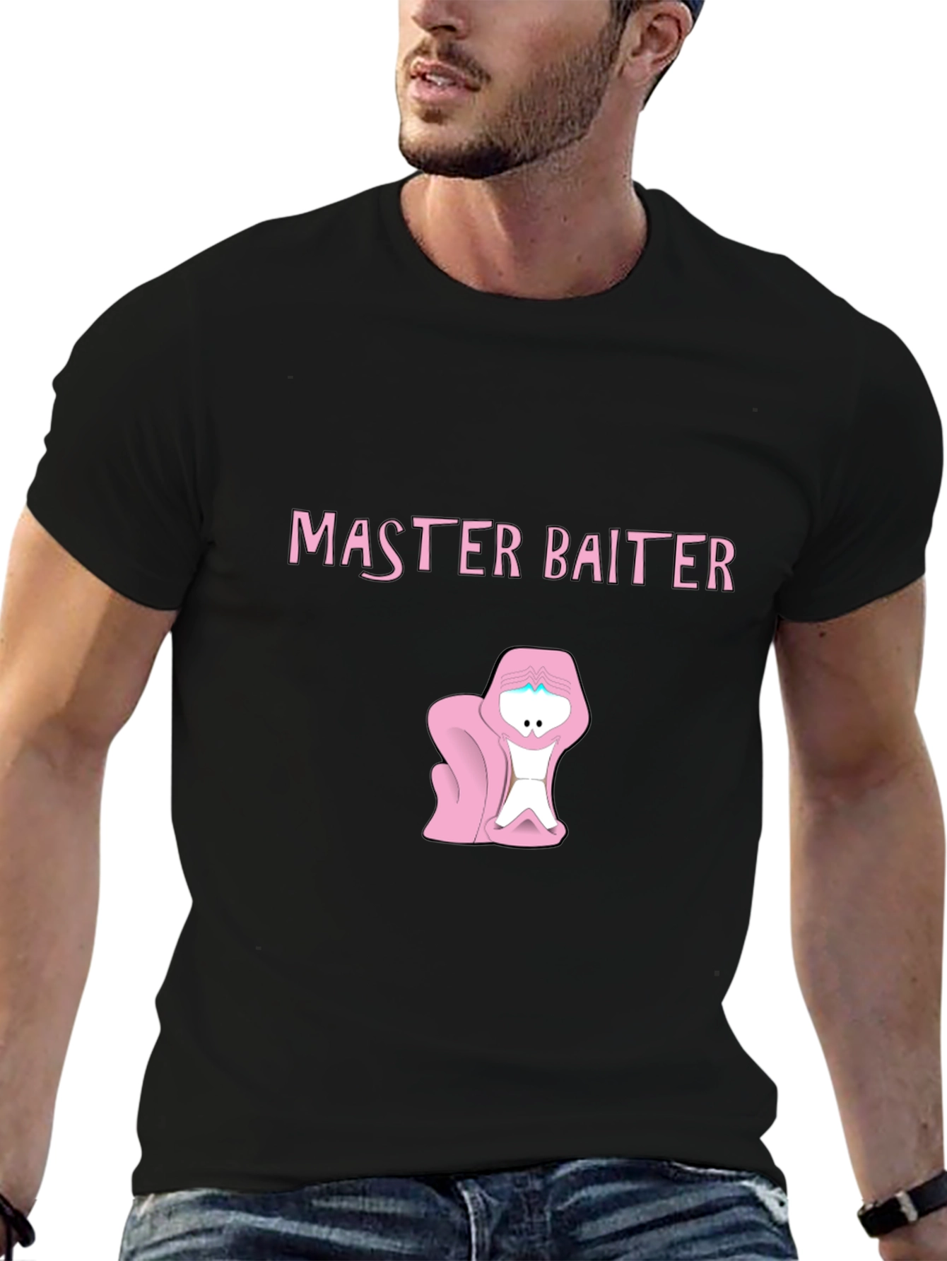 Master Baiter Funny Novelty Graphic Tee