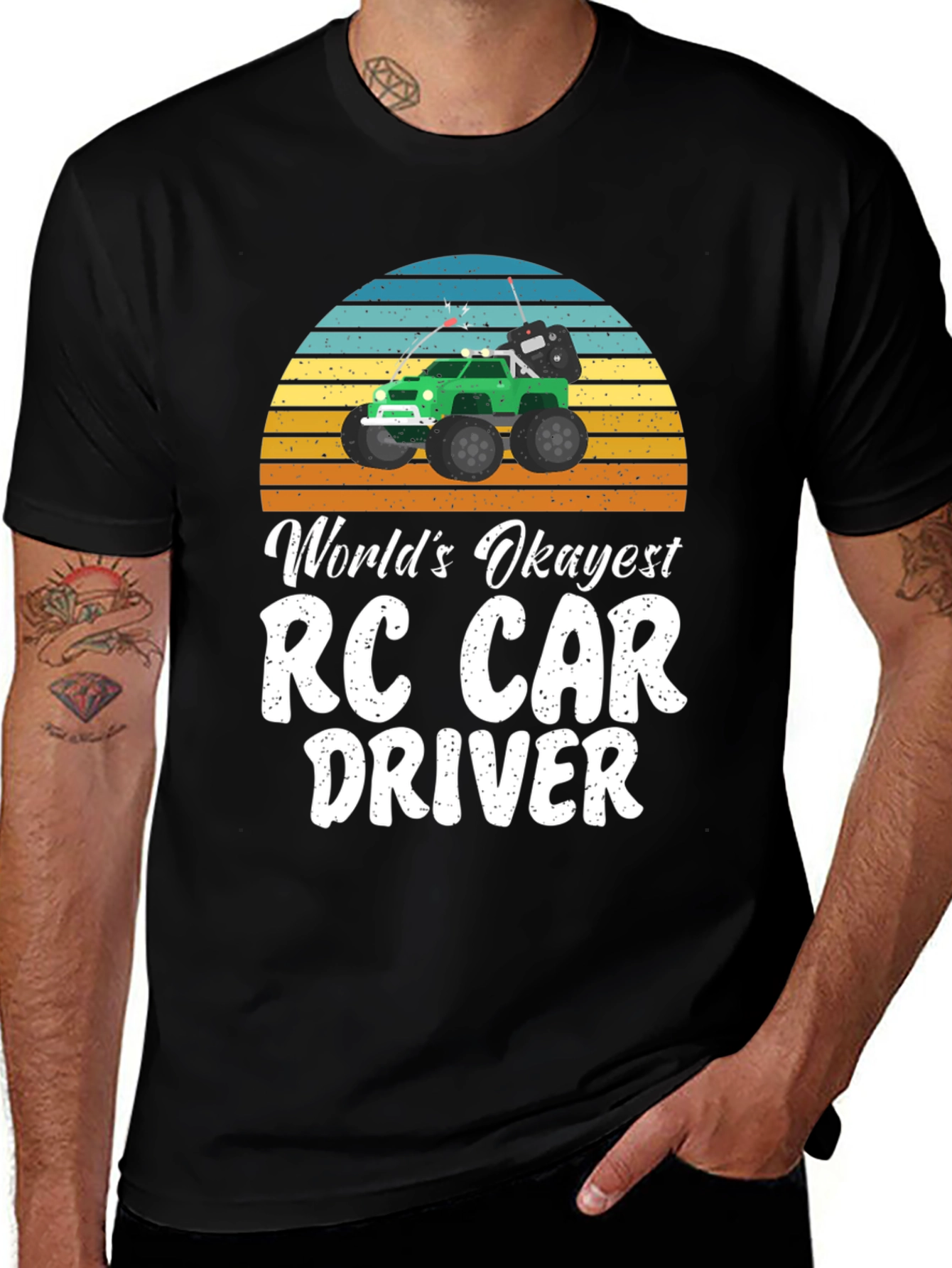 Worlds Okayest RC Car Driver T-Shirt