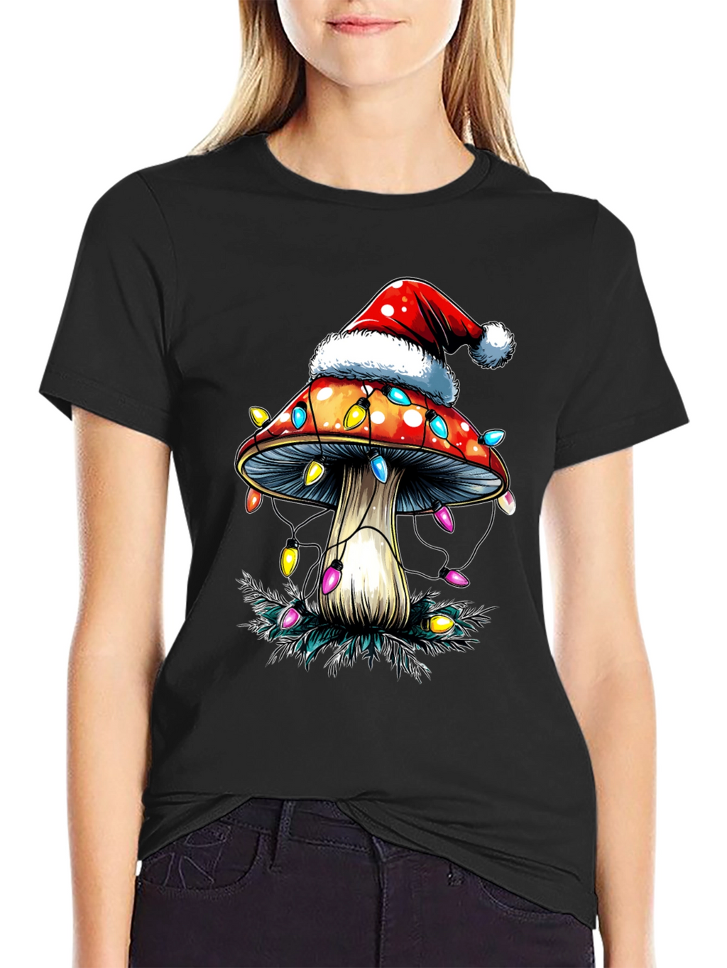 Christmas Mushroom T-Shirt