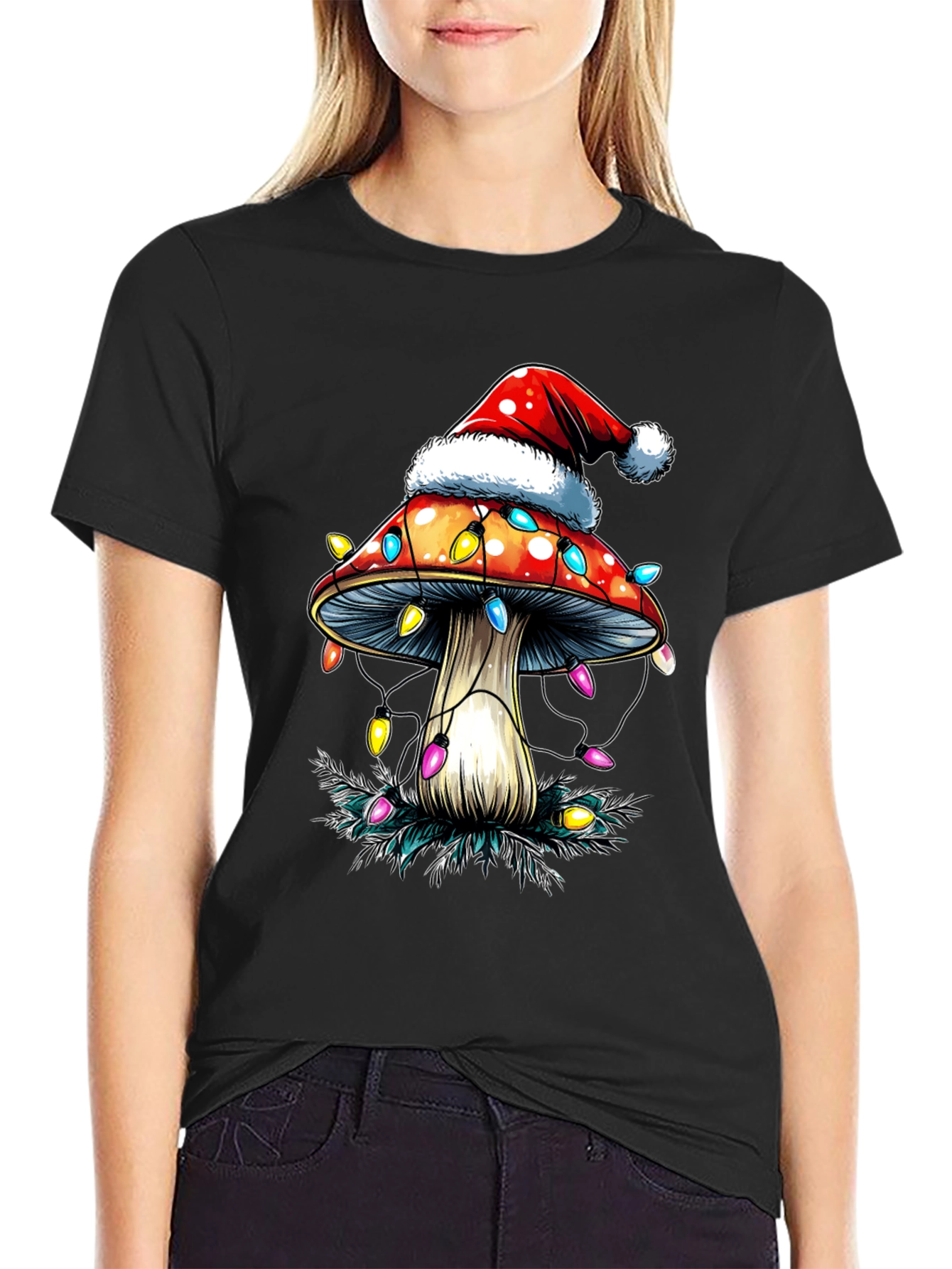 Christmas Mushroom T-Shirt