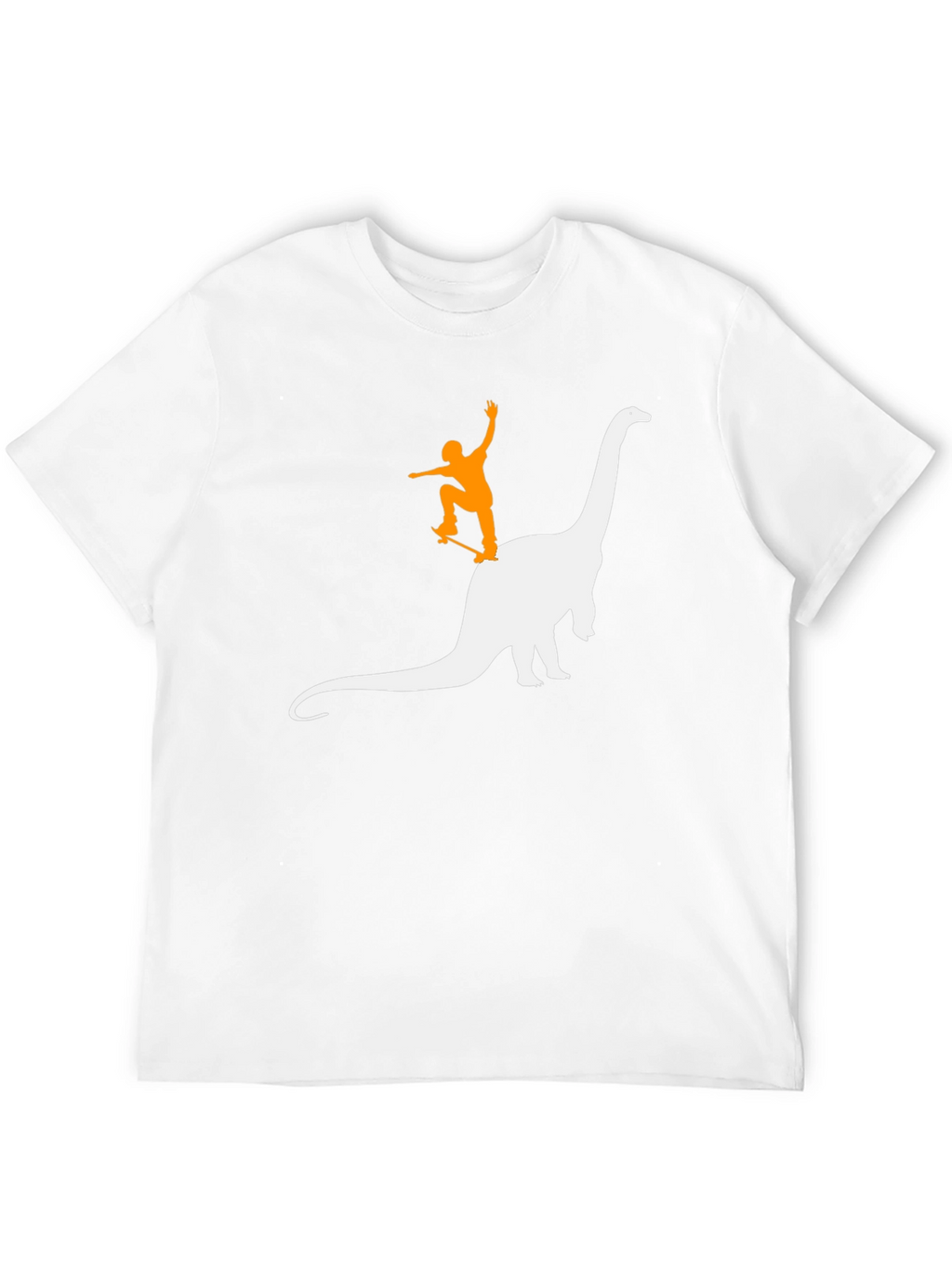 Dino Skate T-Shirt - Cool Graphic Tee