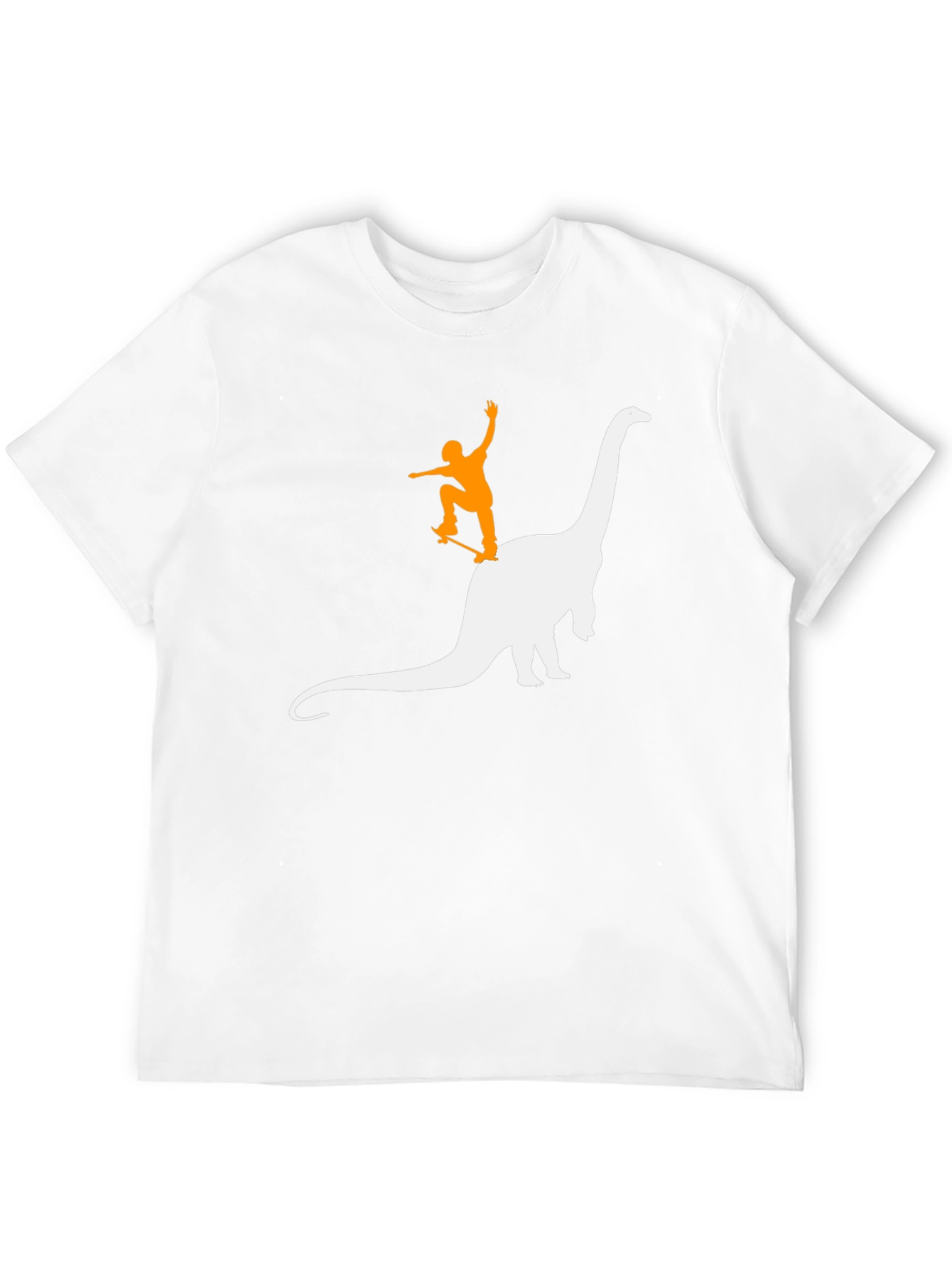 Dino Skate T-Shirt - Cool Graphic Tee