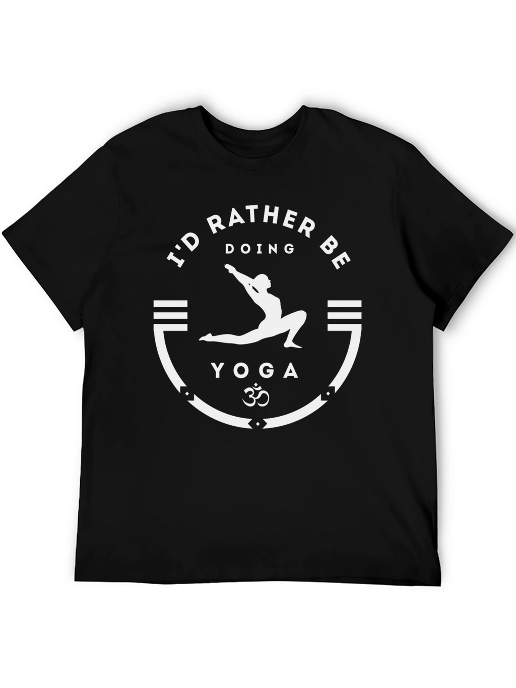 Yoga Lover T-Shirt - Id Rather Be Doing Yoga