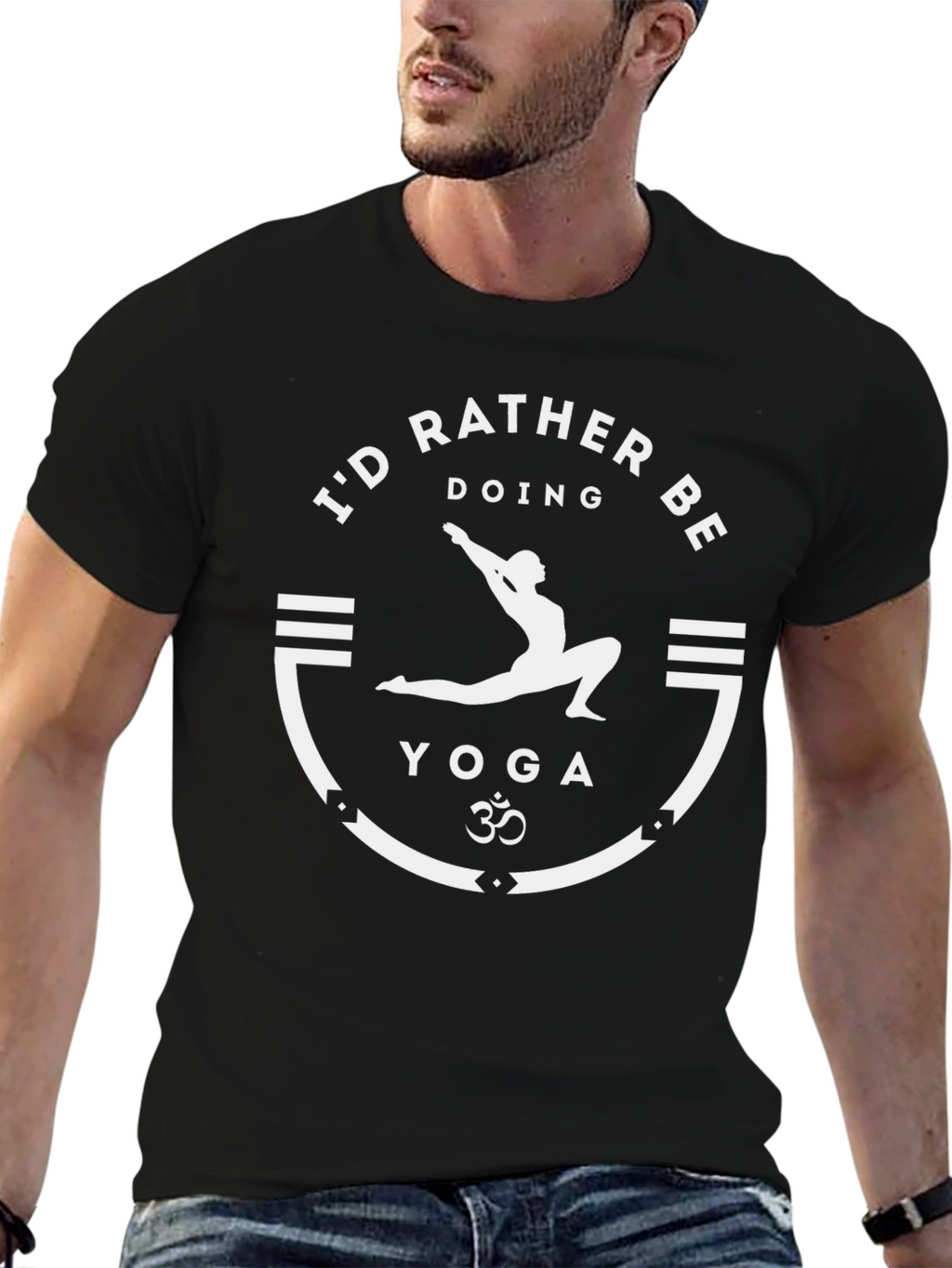 Yoga Lover T-Shirt - Id Rather Be Doing Yoga