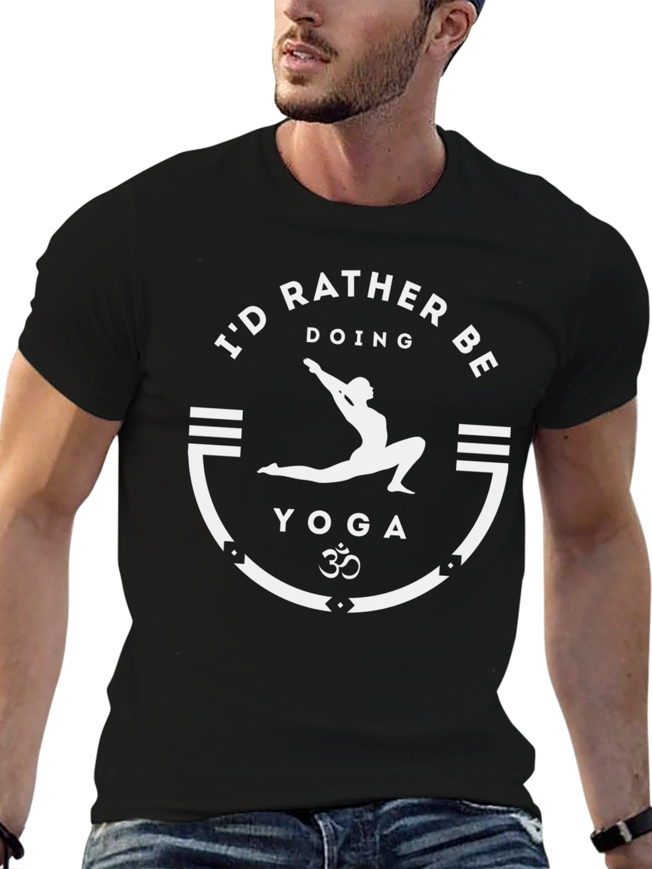 Yoga Lover T-Shirt - Id Rather Be Doing Yoga