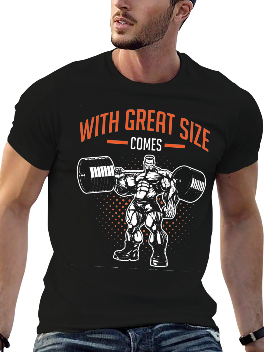 With Great Size T-Shirt