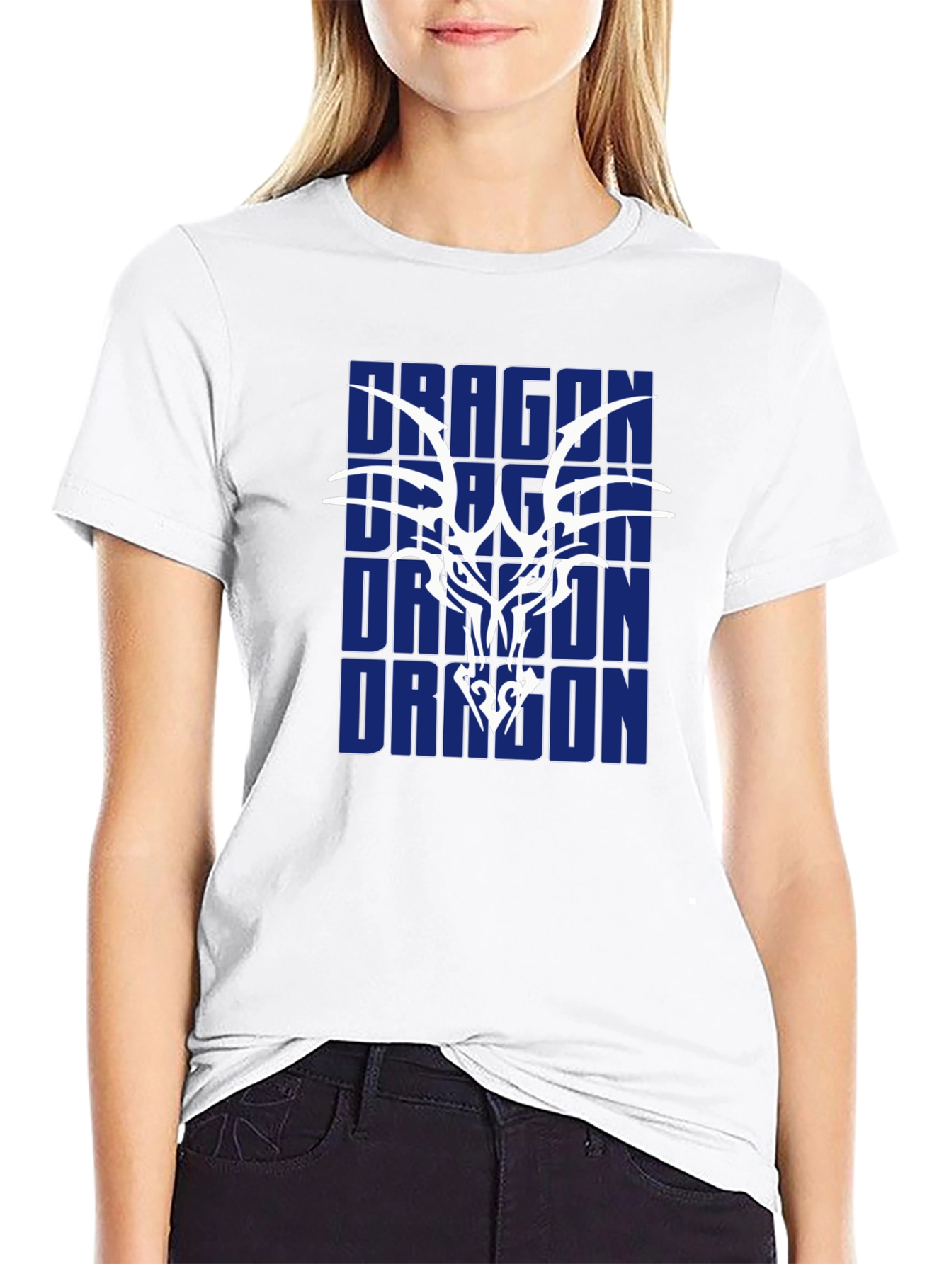 Dragon Graphic Black T-Shirt for Men