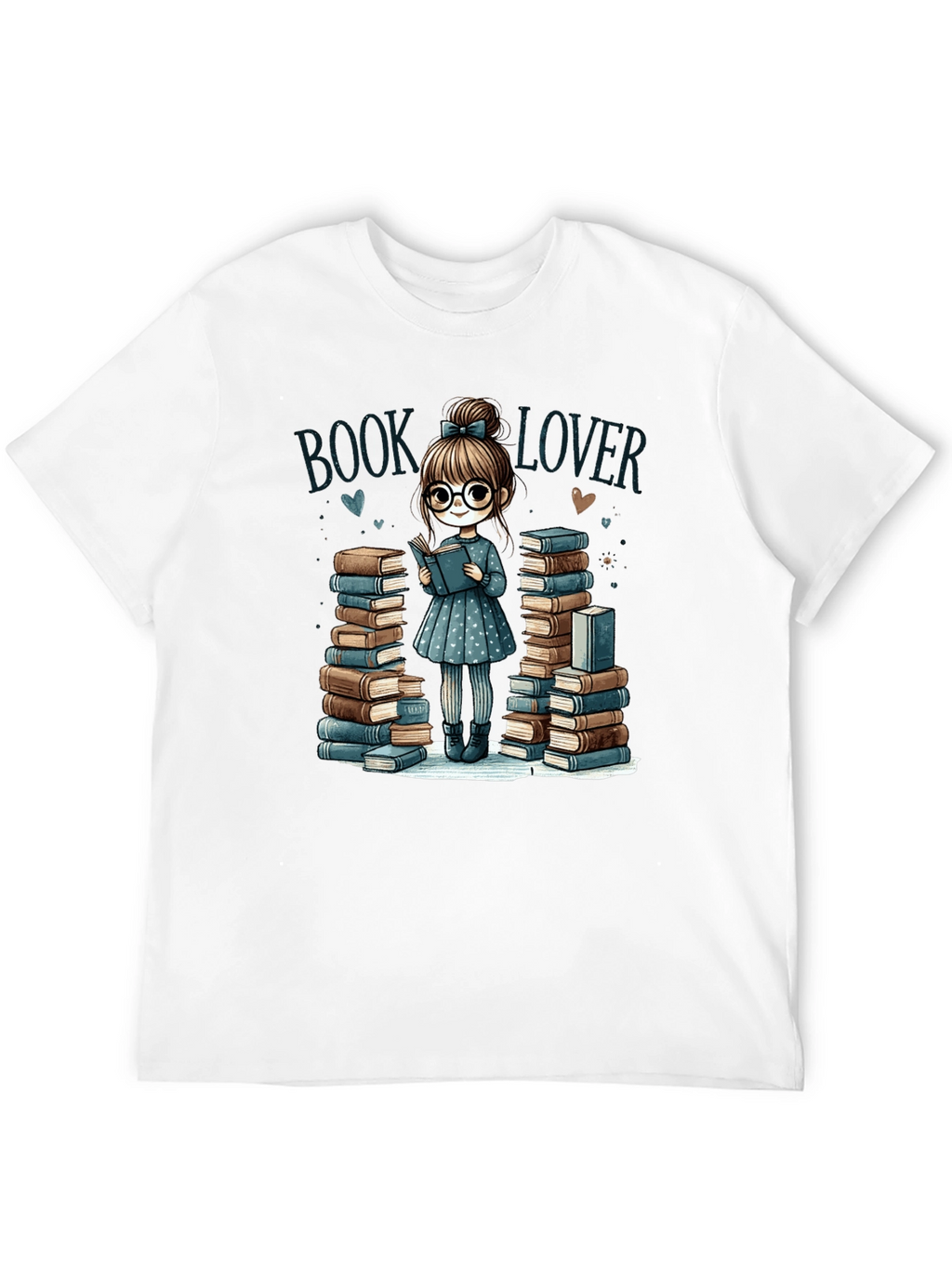 Book Lover T-Shirt: Adorable Reader Design