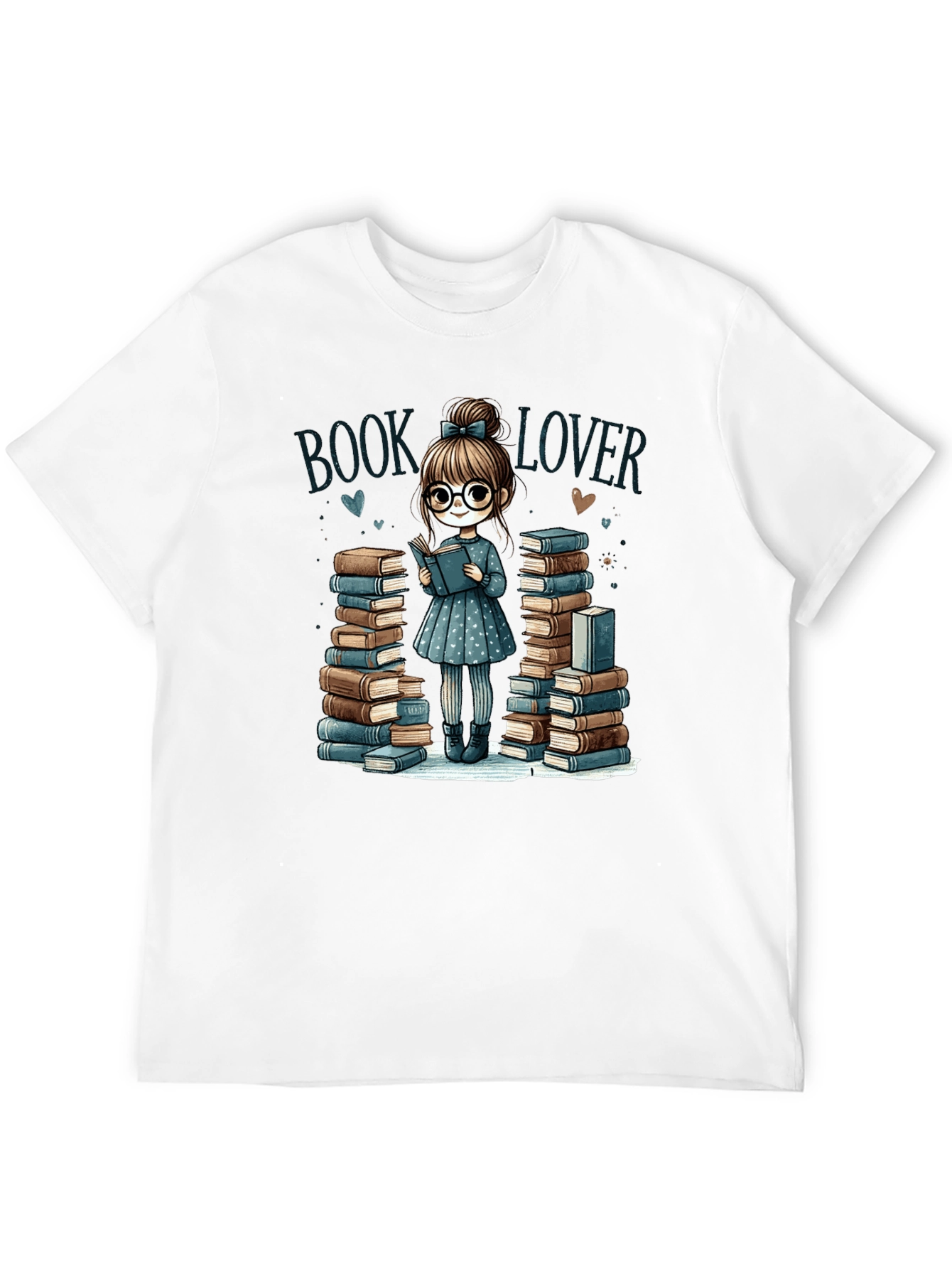 Book Lover T-Shirt: Adorable Reader Design