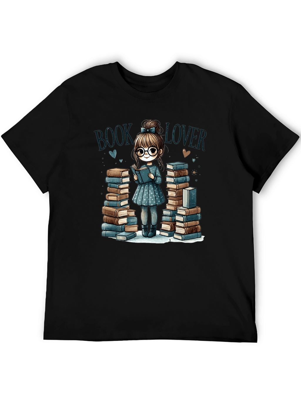 Book Lover T-Shirt: Adorable Reader Design