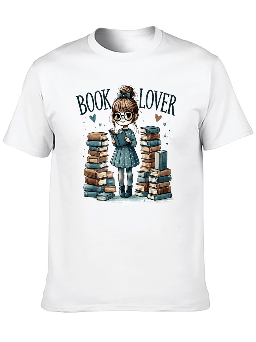 Book Lover T-Shirt: Adorable Reader Design