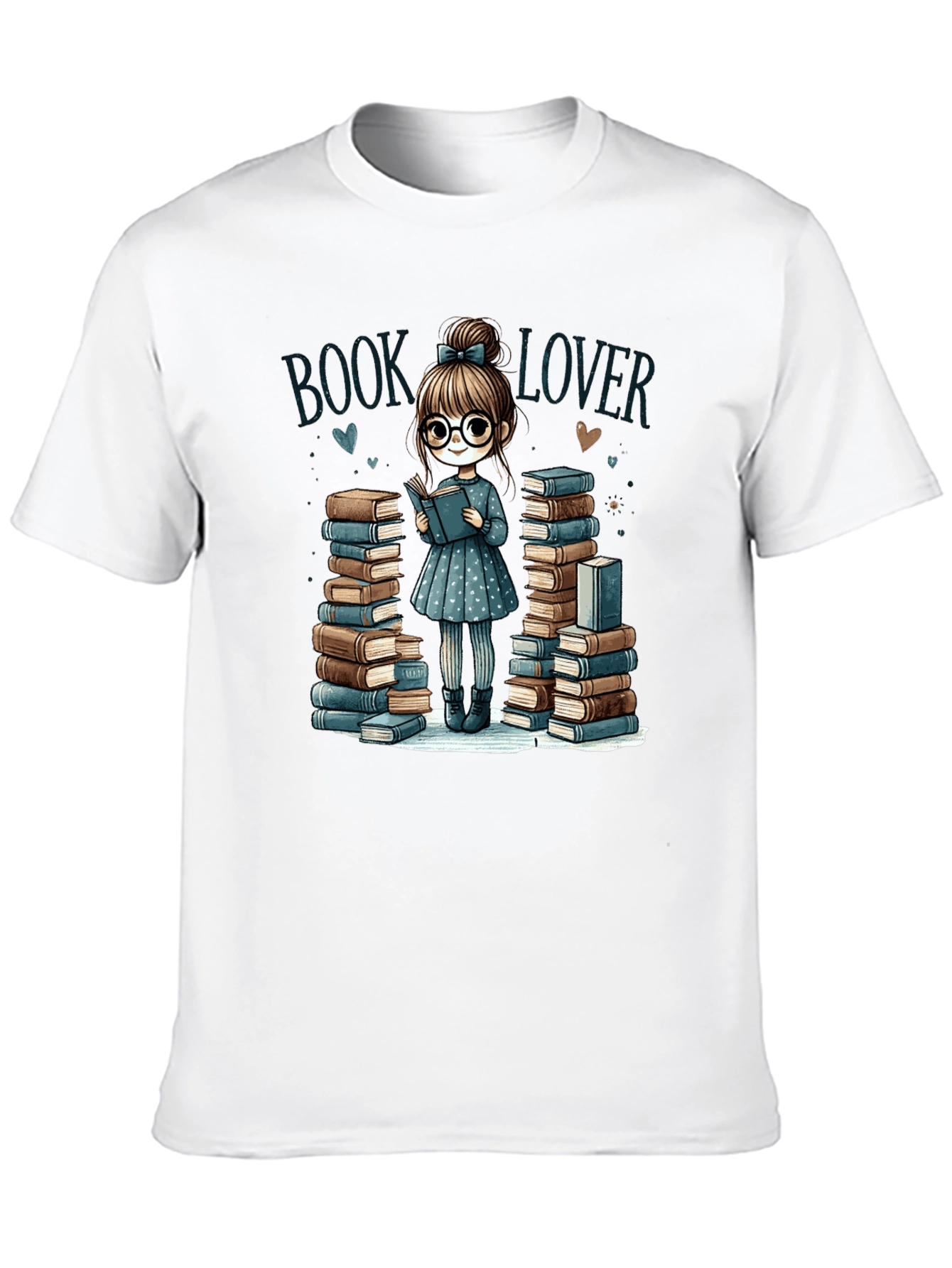 Book Lover T-Shirt: Adorable Reader Design