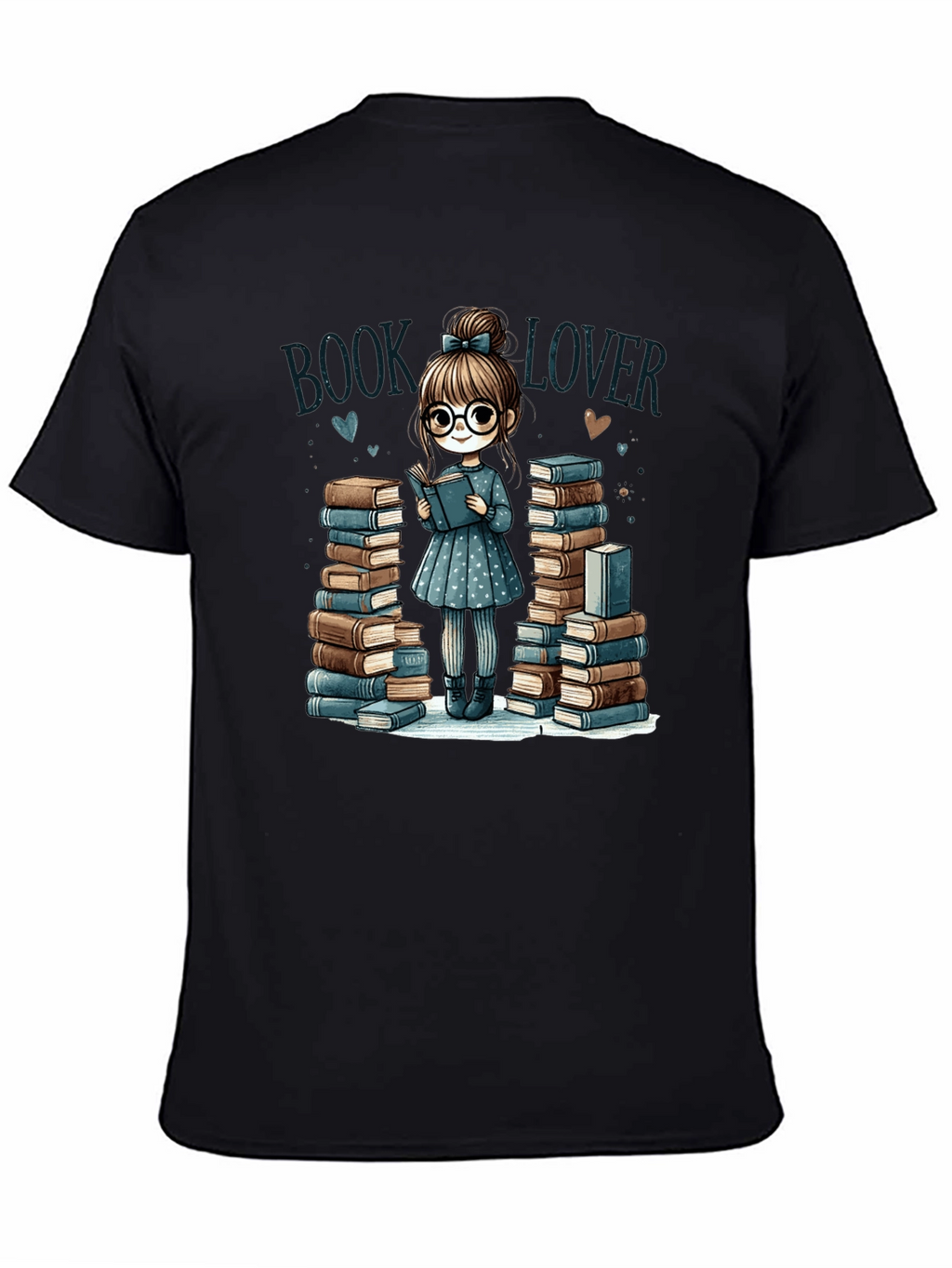 Book Lover T-Shirt: Adorable Reader Design