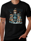 Book Lover T-Shirt: Adorable Reader Design