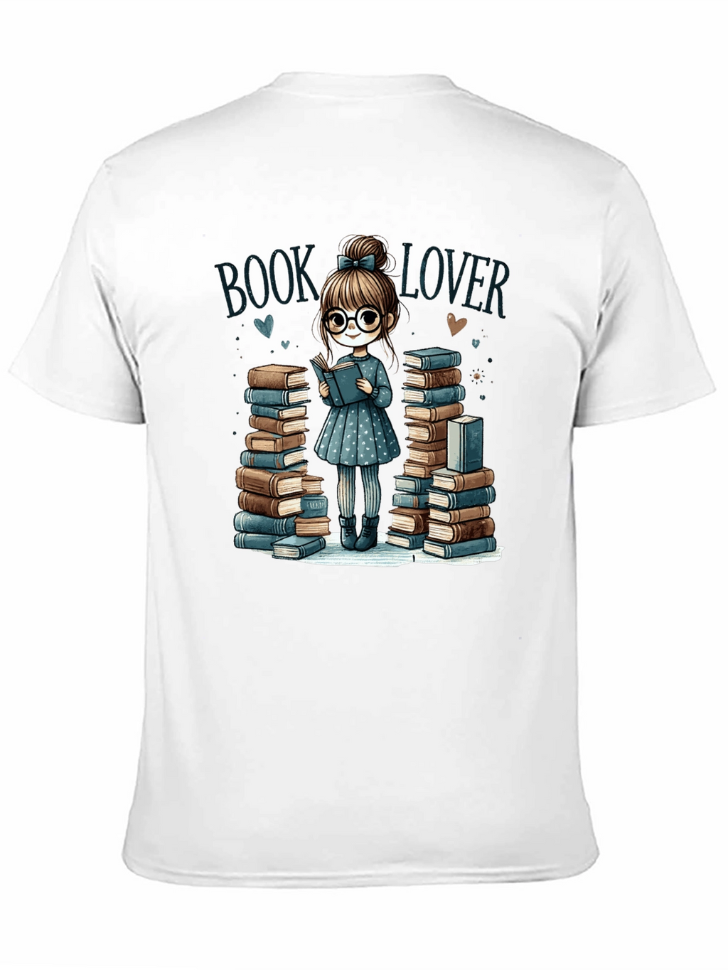 Book Lover T-Shirt: Adorable Reader Design