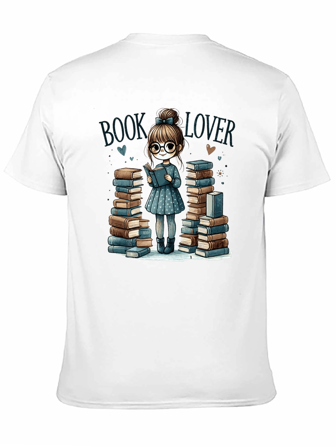 Book Lover T-Shirt: Adorable Reader Design