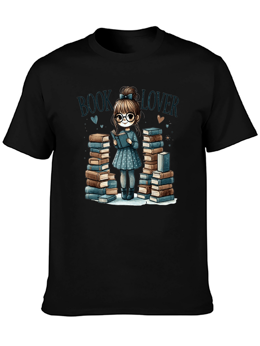 Book Lover T-Shirt: Adorable Reader Design