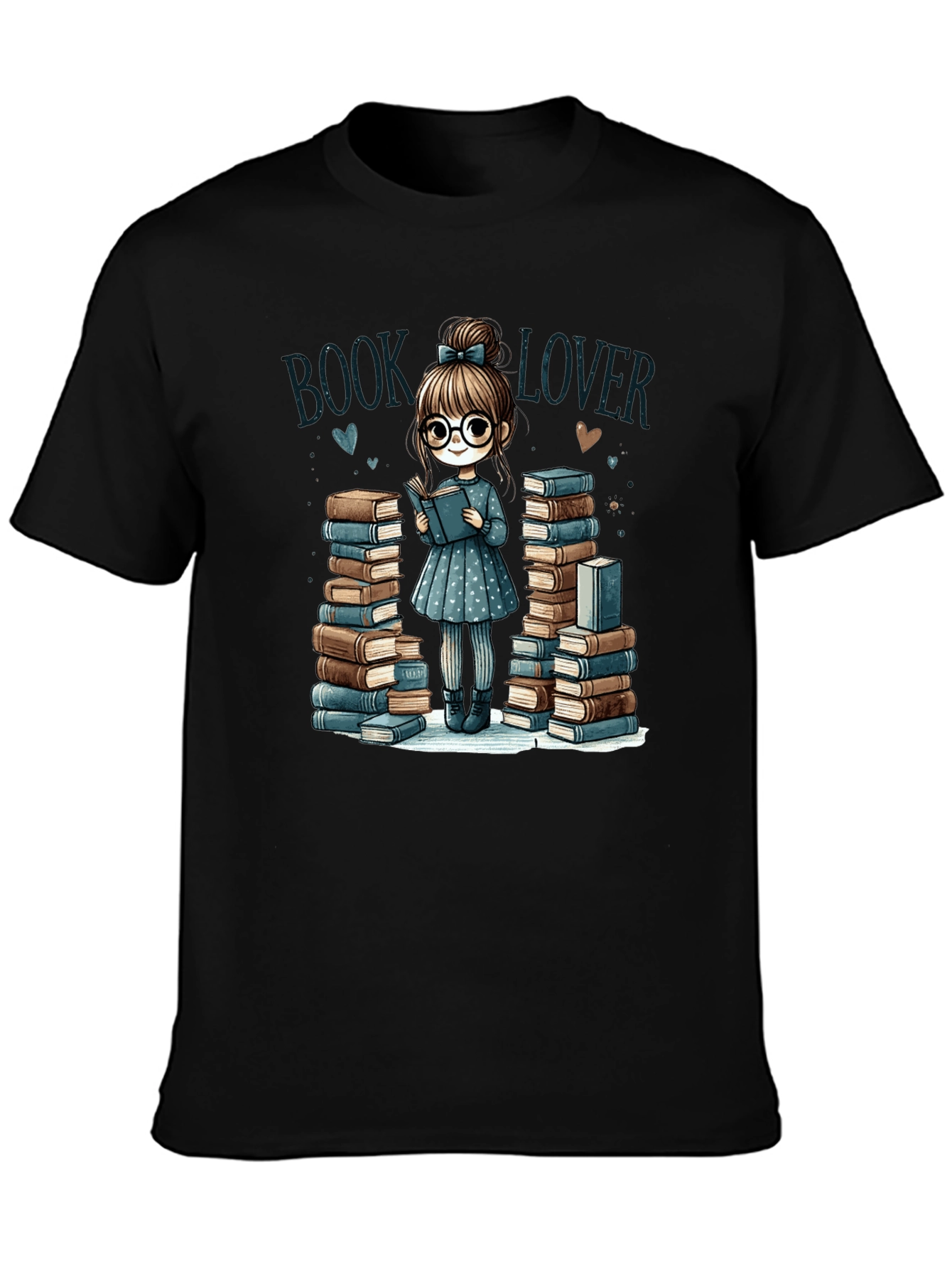 Book Lover T-Shirt: Adorable Reader Design