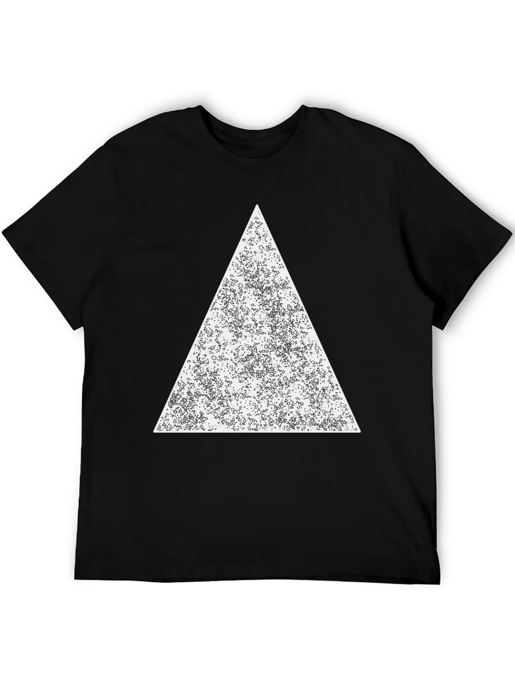 Geometric Triangle Graphic Print T-Shirt