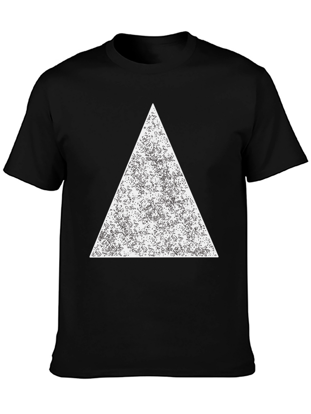 Geometric Triangle Graphic Print T-Shirt