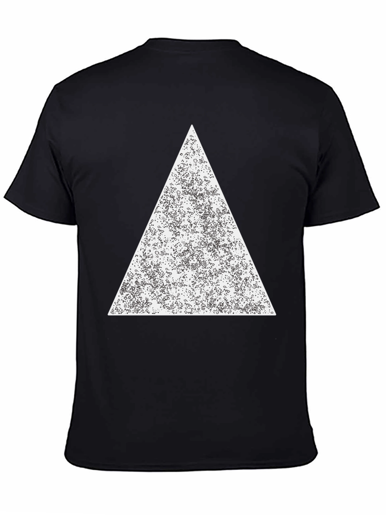 Geometric Triangle Graphic Print T-Shirt