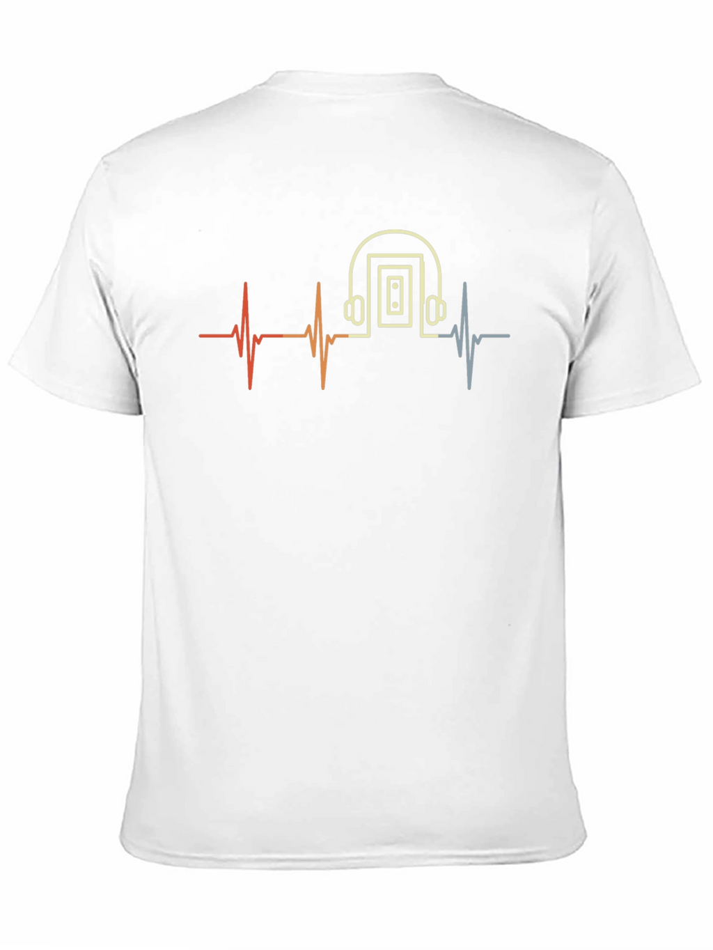 Retro Cassette Tape Heartbeat T-Shirt