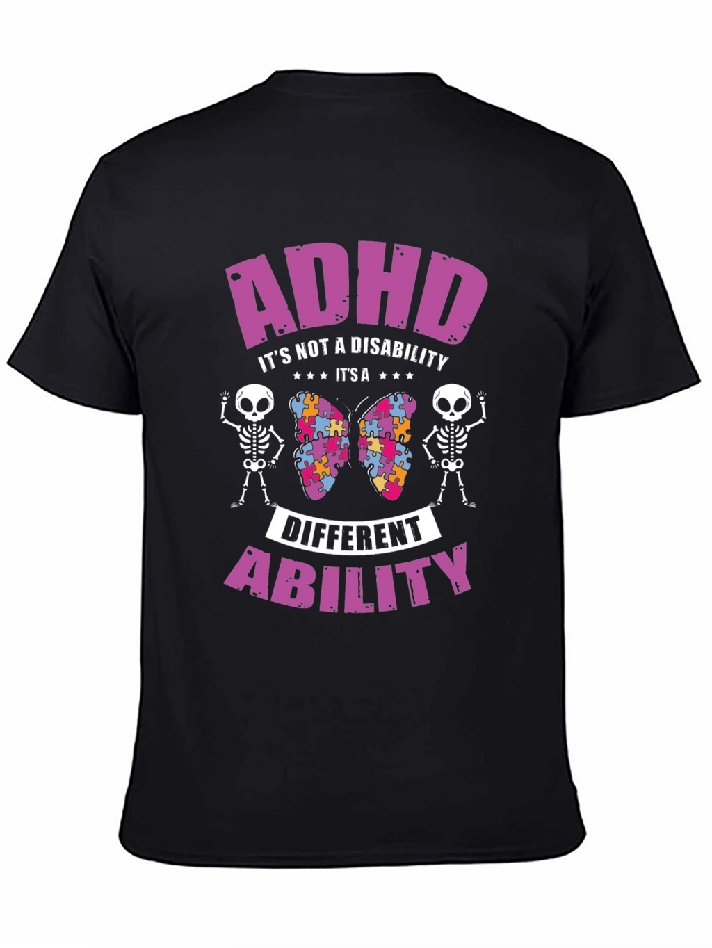 ADHD Different Ability Graphic T-Shirt