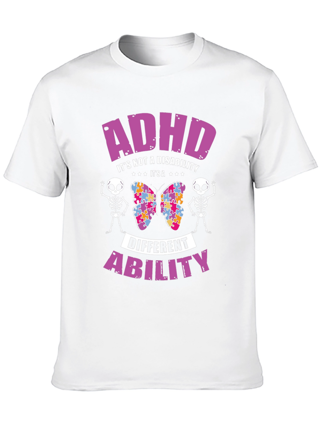 ADHD Different Ability Graphic T-Shirt