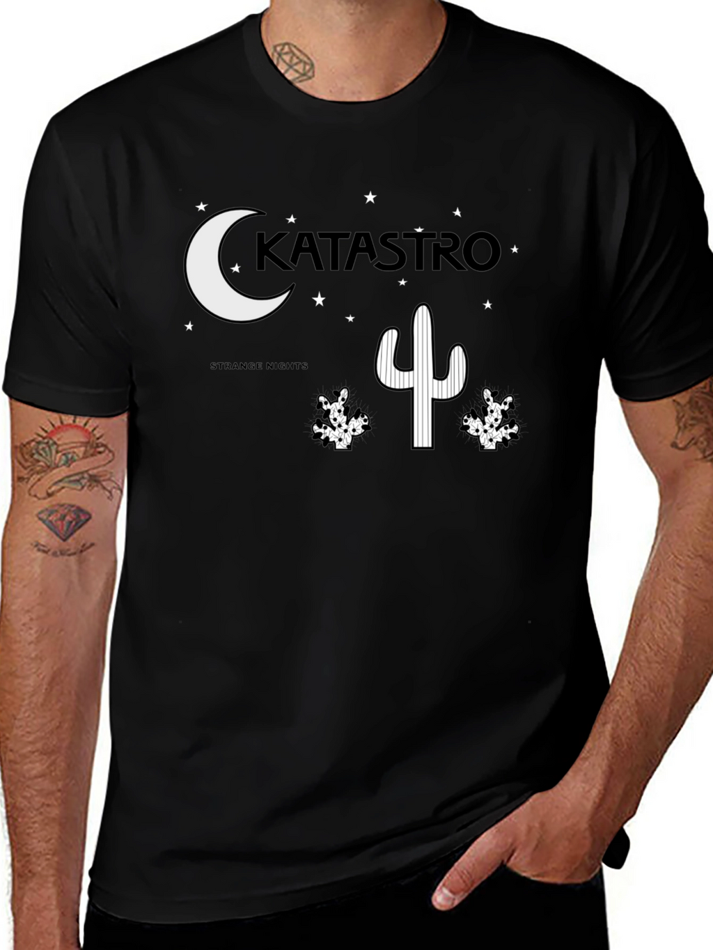 Katastro Strange Nights Graphic T-Shirt