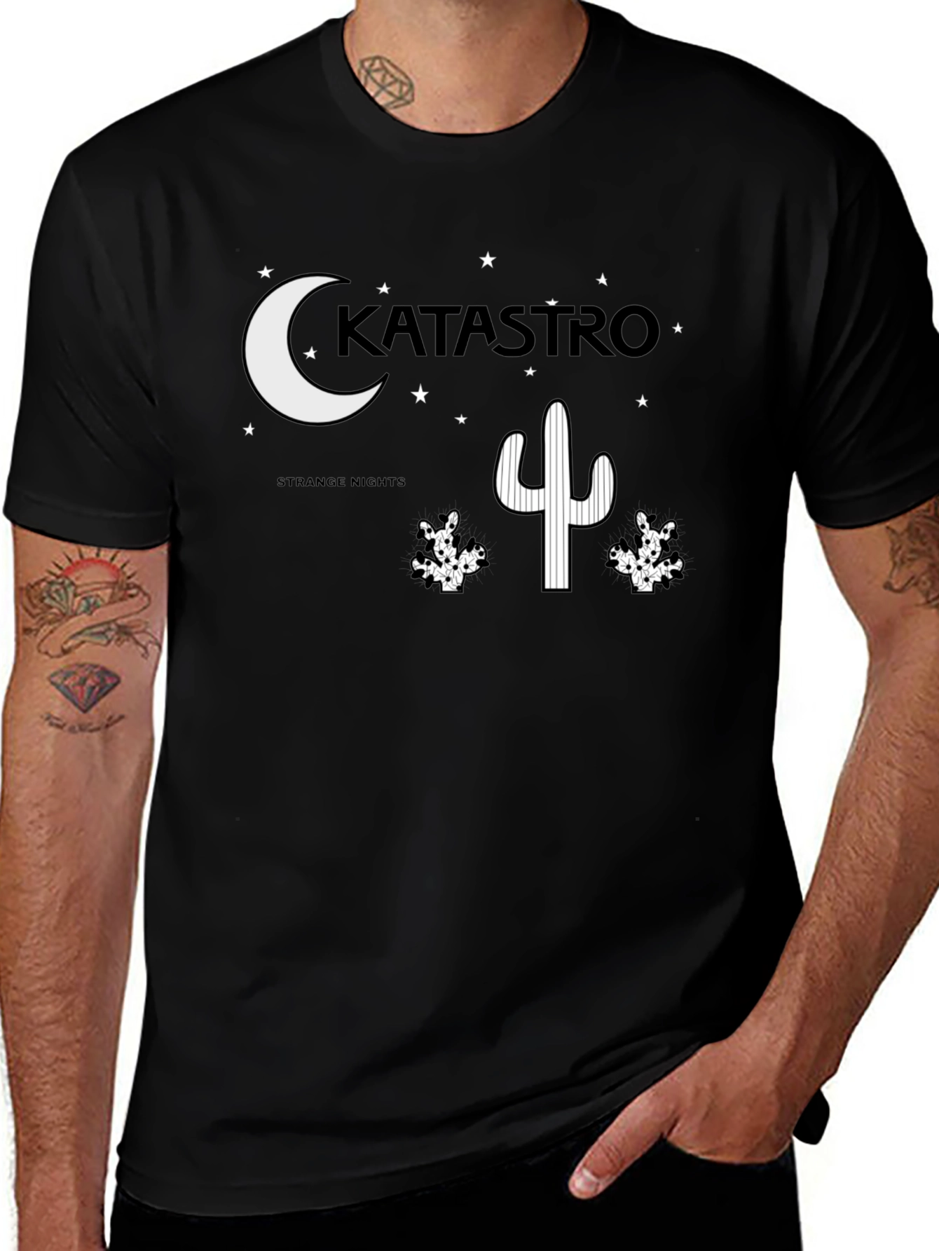 Katastro Strange Nights Graphic T-Shirt