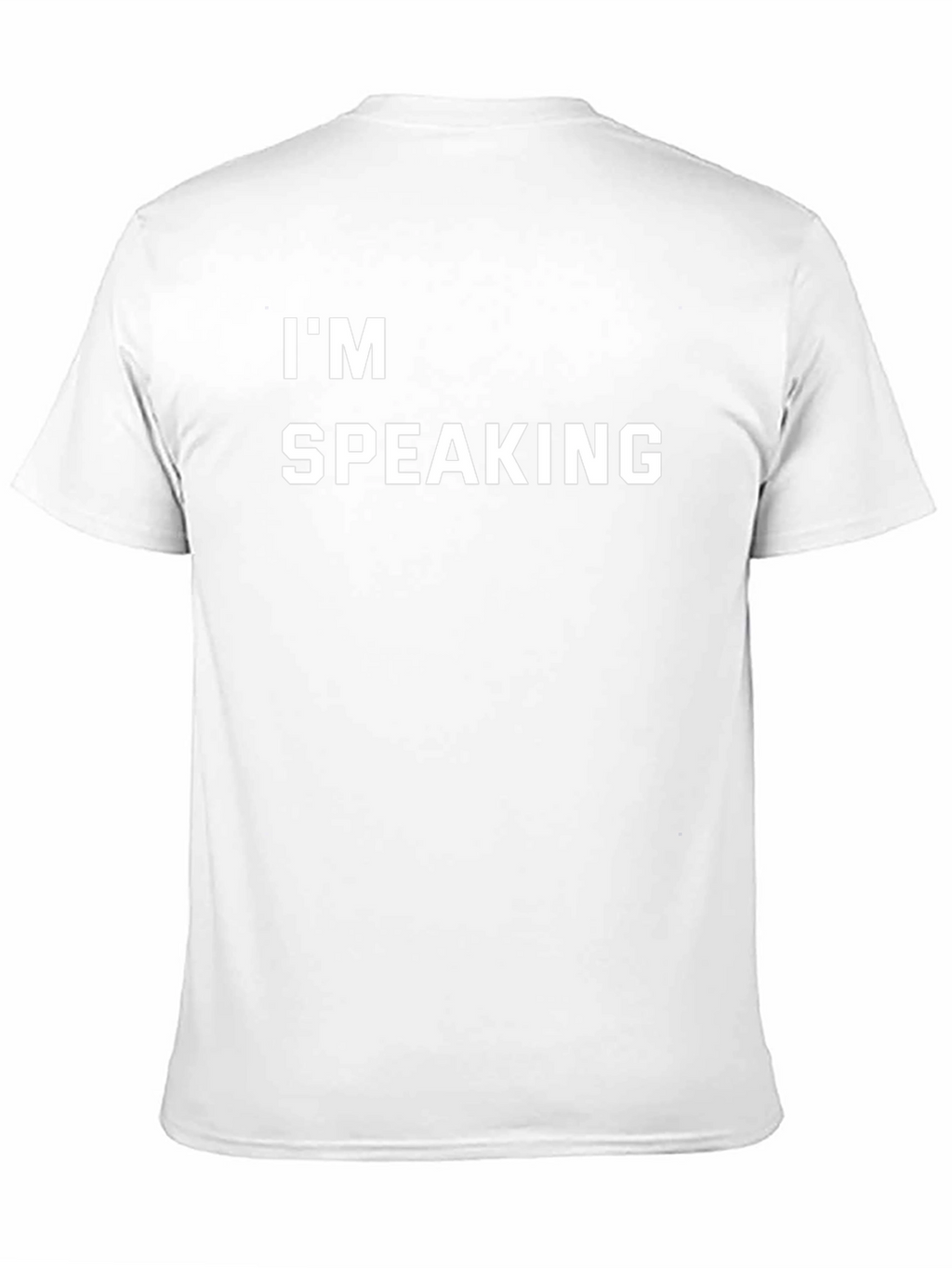 Im Speaking Graphic Tee - Black