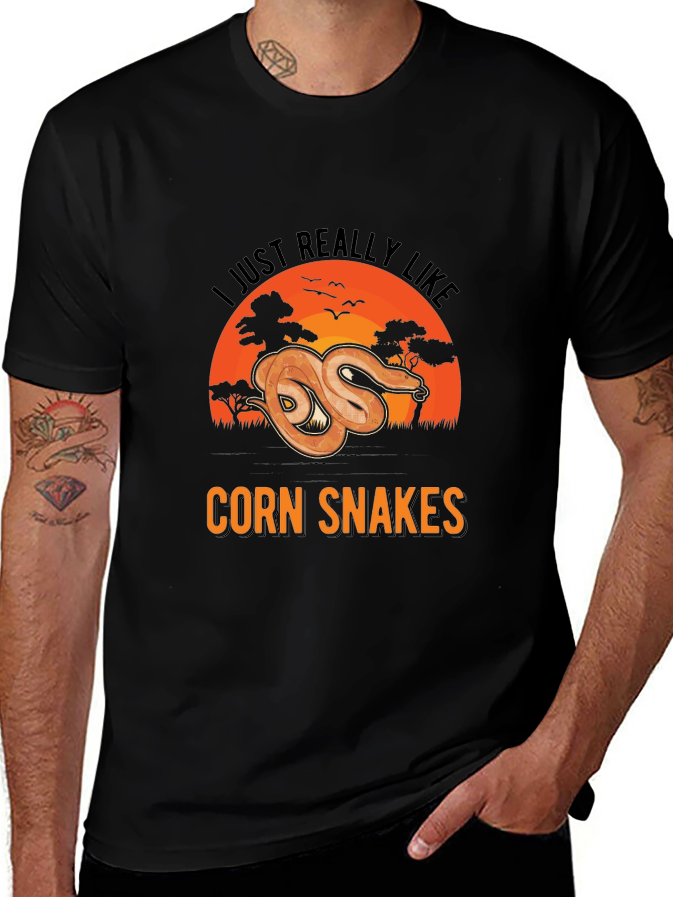 Corn Snakes T-Shirt - I Just Really Like Corn Snakes Tee